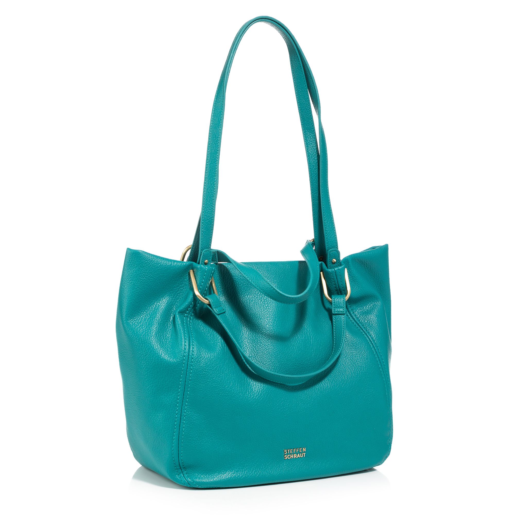 STEFFEN SCHRAUT Henkeltasche diverse Fächer 2 Längen Henkel abnehmbarer Riemen