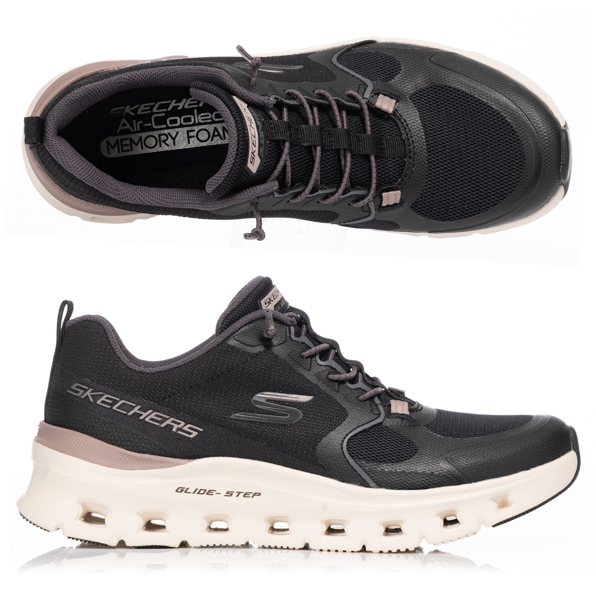 SKECHERS Damen-Sneaker Glide Step Pro Materialmix Memory Foam