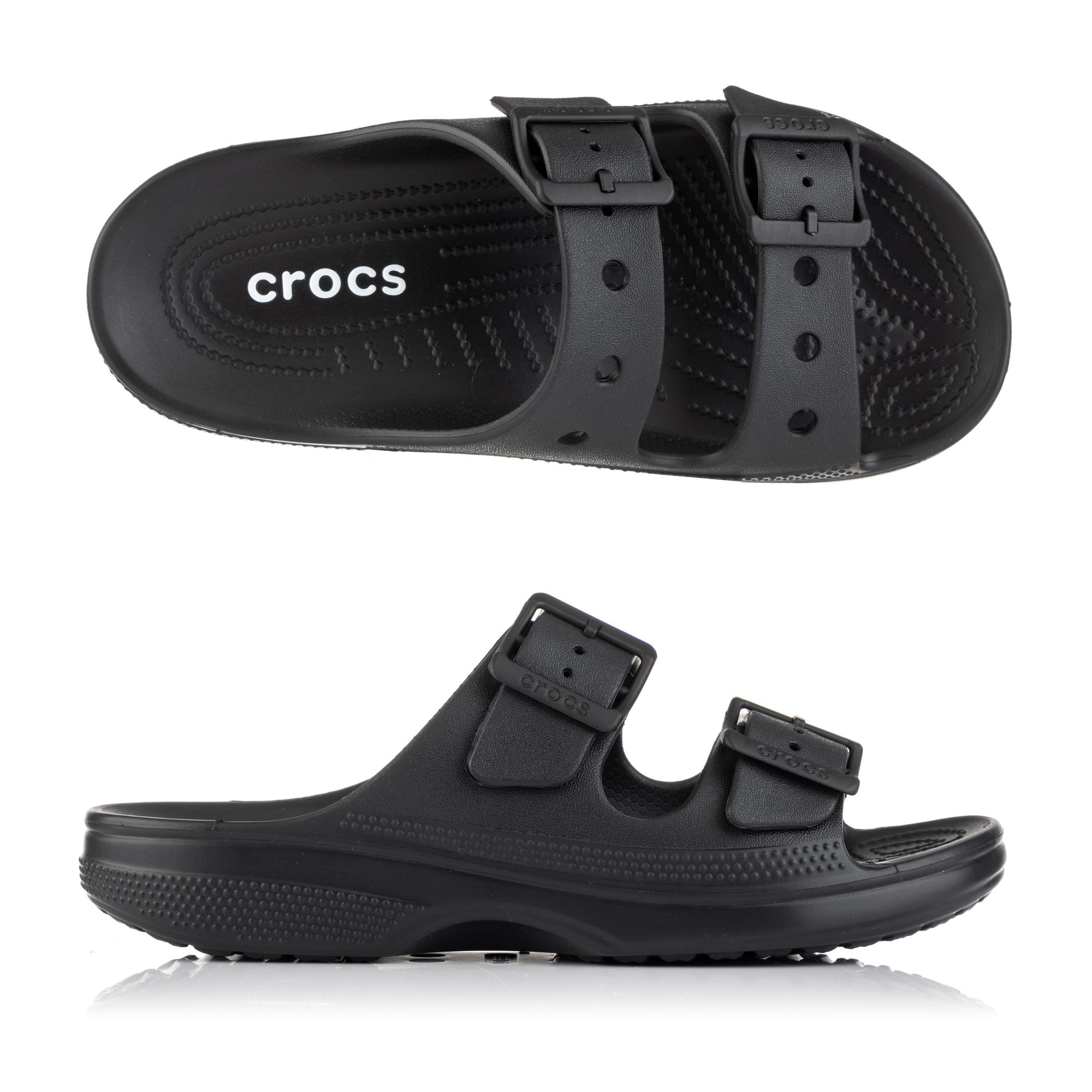 CROCS™ Damen-Pantolette Saturday Sandal verstellbar Iconic Crocs Comfort™