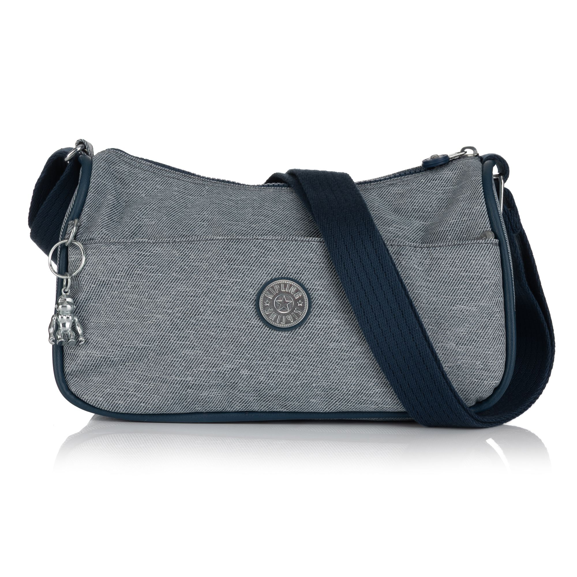 KIPLING® Midi-Umhängetasche Rosica Rundumpaspelierung Sicherheitsfach