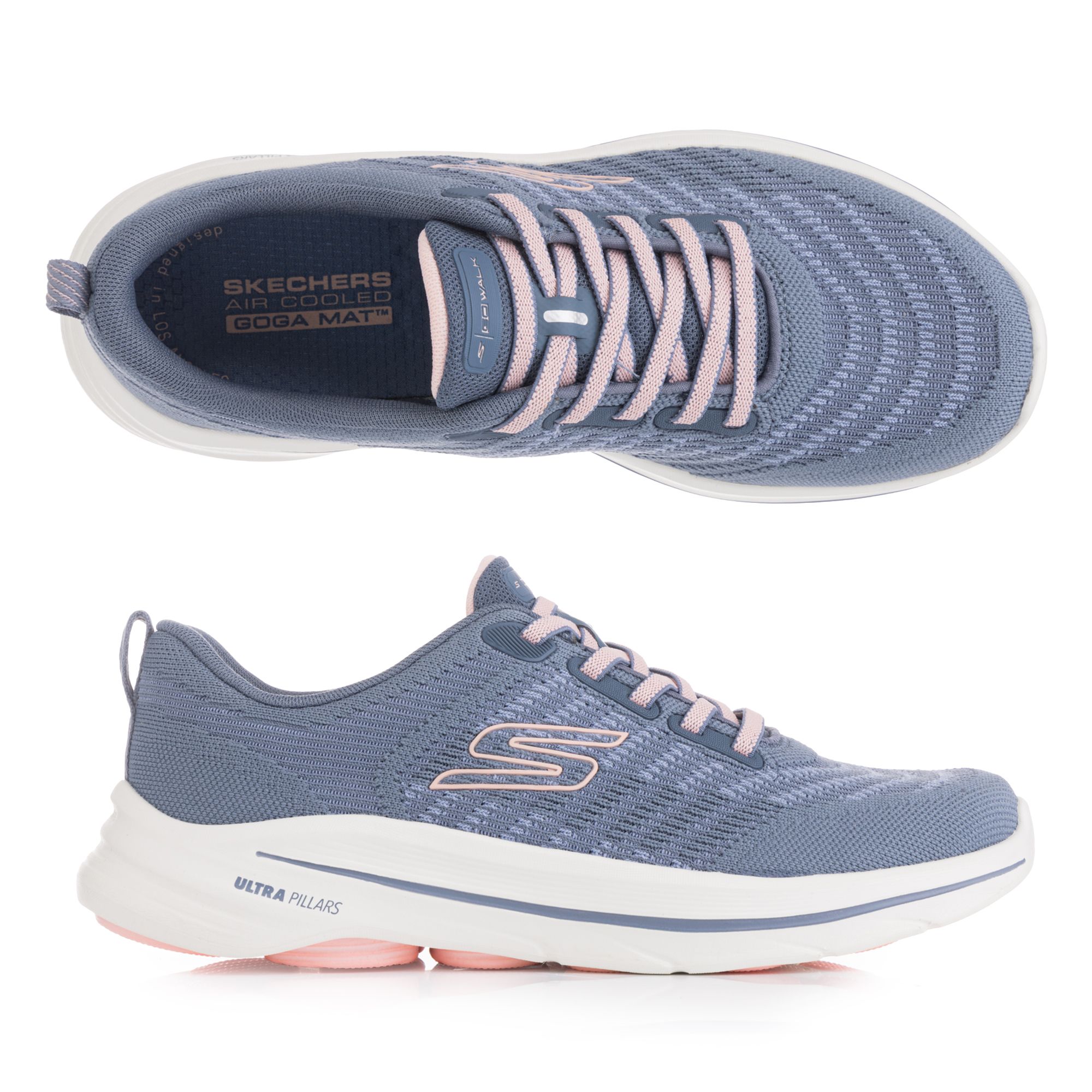 SKECHERS Damen-Slipper Go Walk 8 Britt Ultra Go Mesh