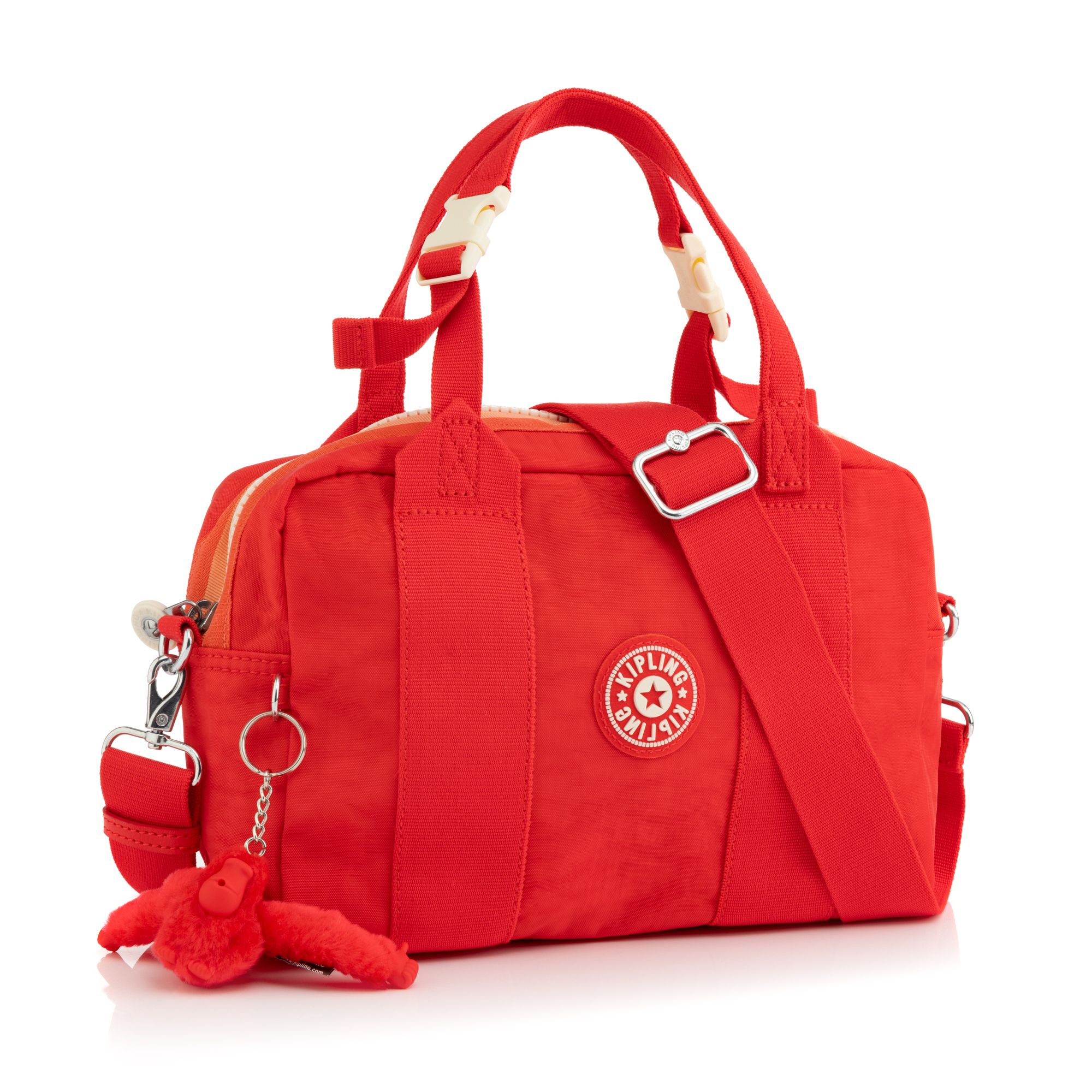 KIPLING® Henkeltasche Esmey Kontrastdetails abnehmbarer Riemen