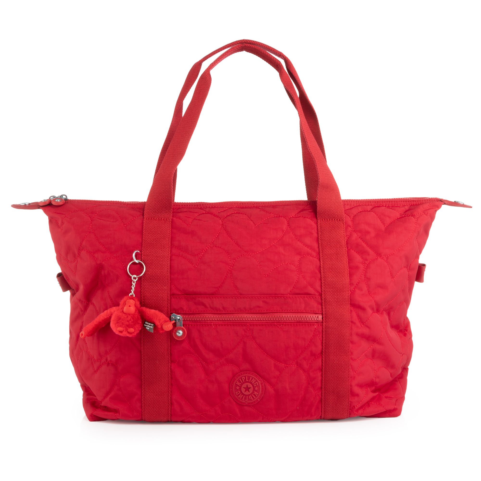 KIPLING® XL-Shopper Art M 2 Frontfächer Herz-Optik