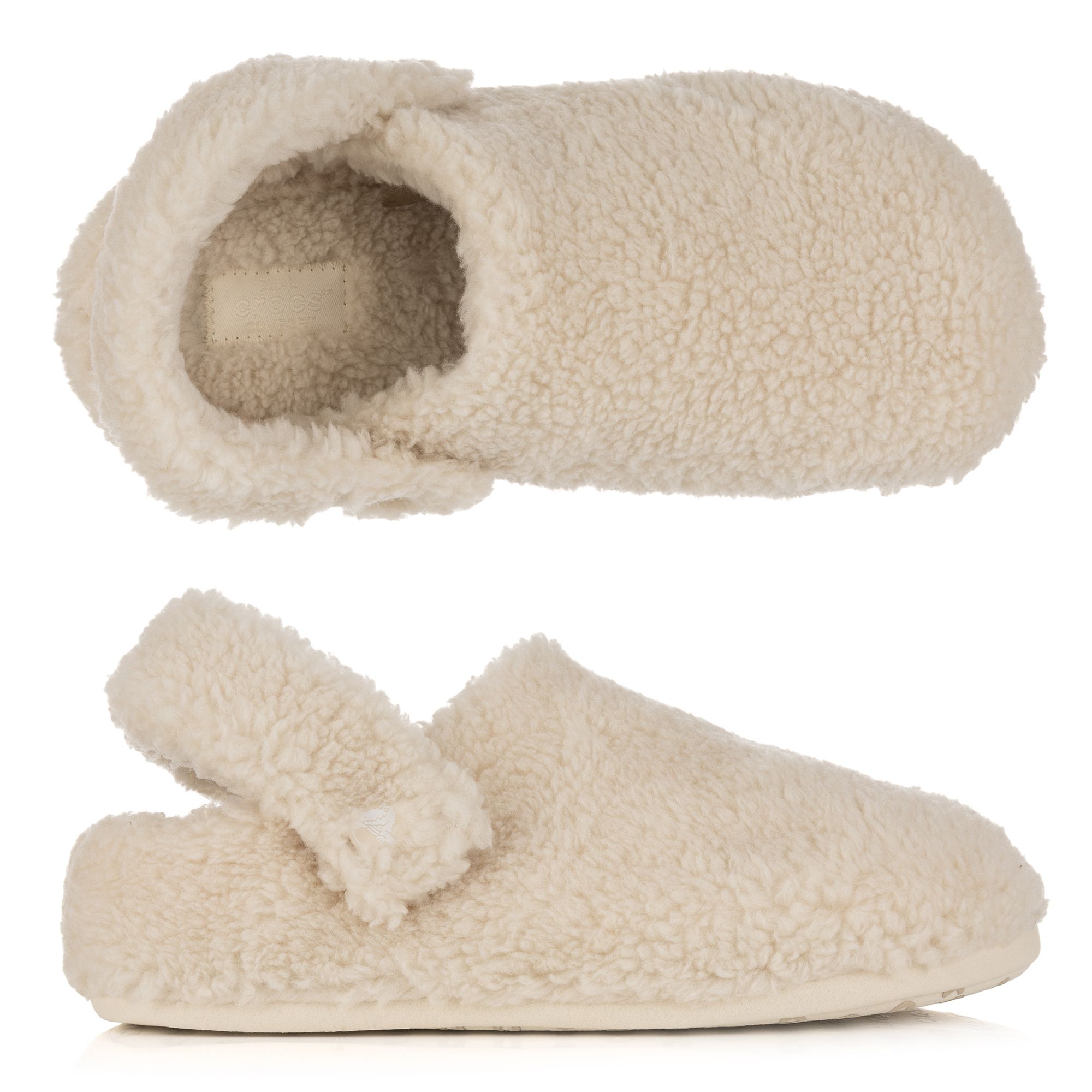 CROCS™ Unisex- Hausschuh Classic Cozzzy Kunstfell bequemes Fußbett