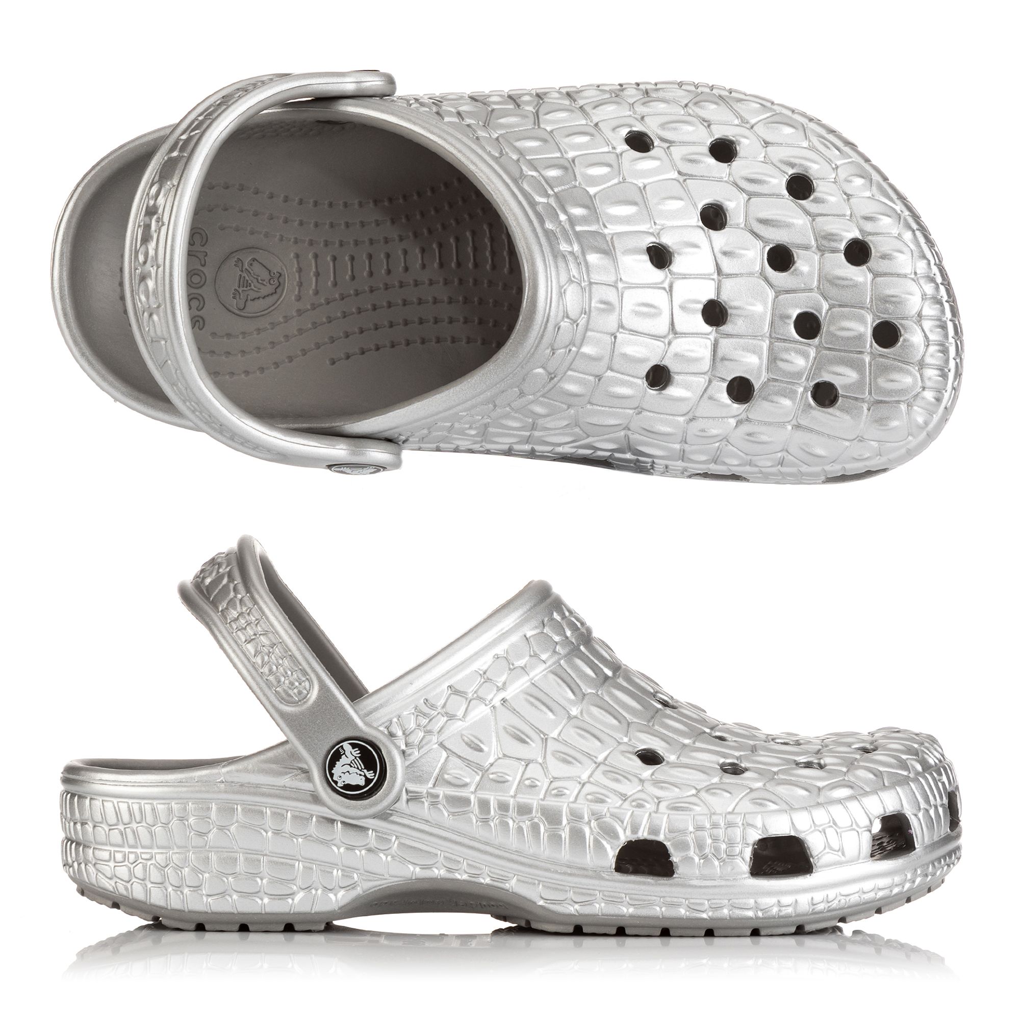 CROCS™ Classic Crocskin Unisex-Clog ultraleicht Iconic Crocs Comfort™