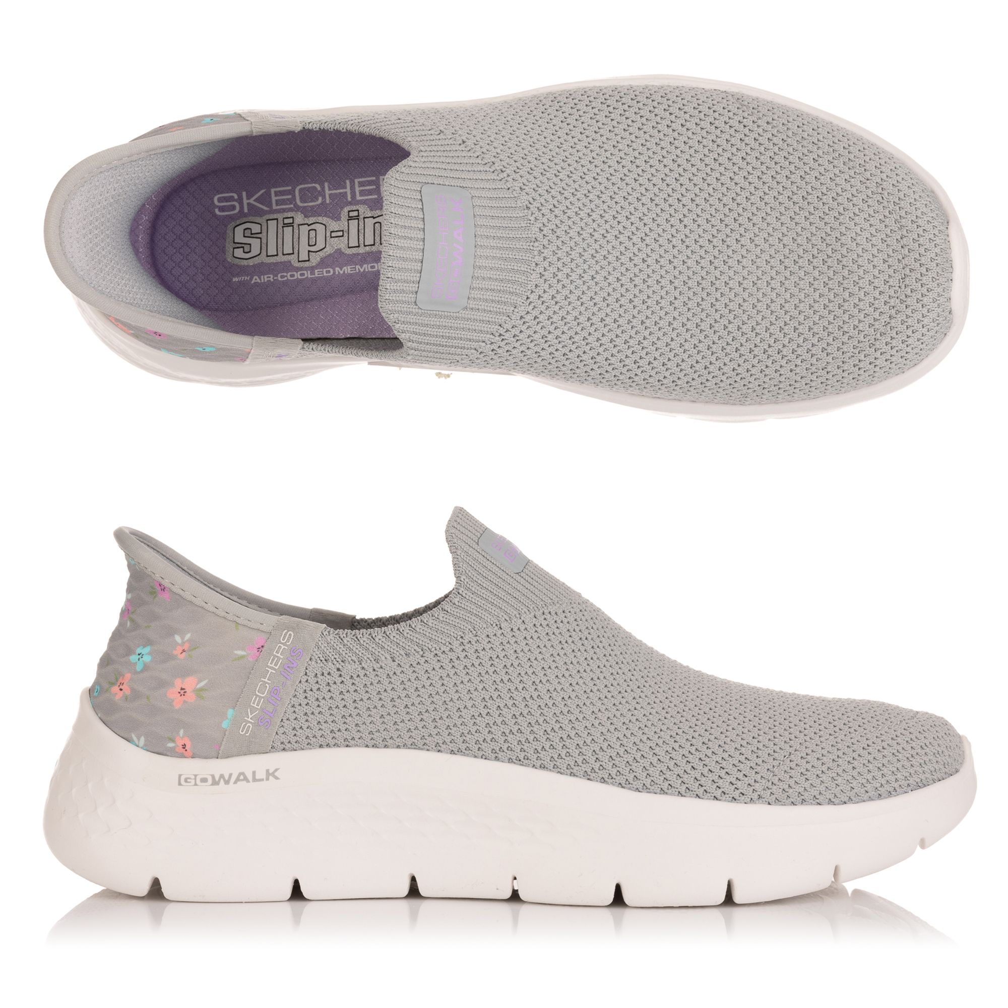 SKECHERS Damen-Slipper Go Walk Flex Funktionsmesh Hands Free Slip-Ins®