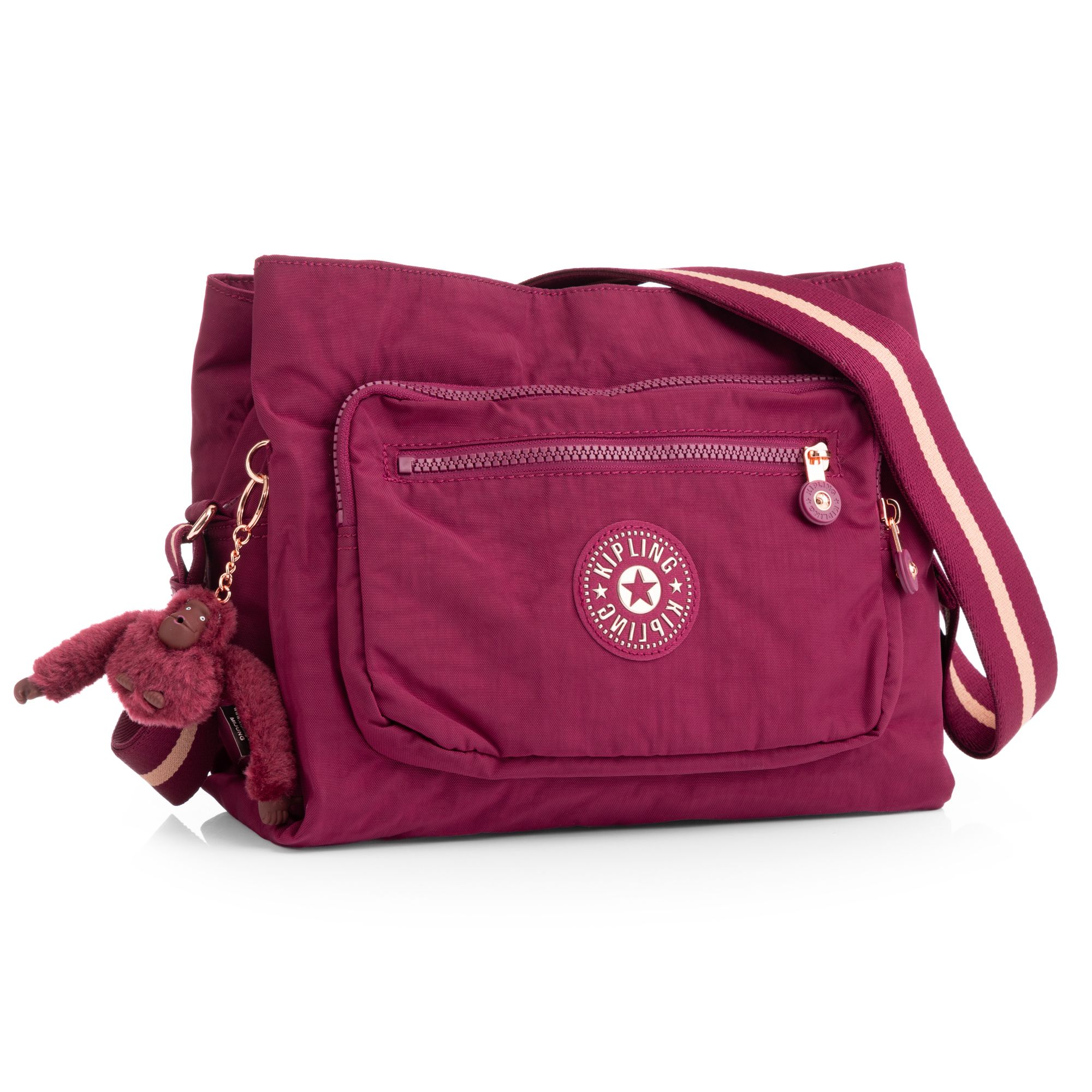 KIPLING® Schultertasche Hosanna 3 Hauptfächer 2 Frontfächer