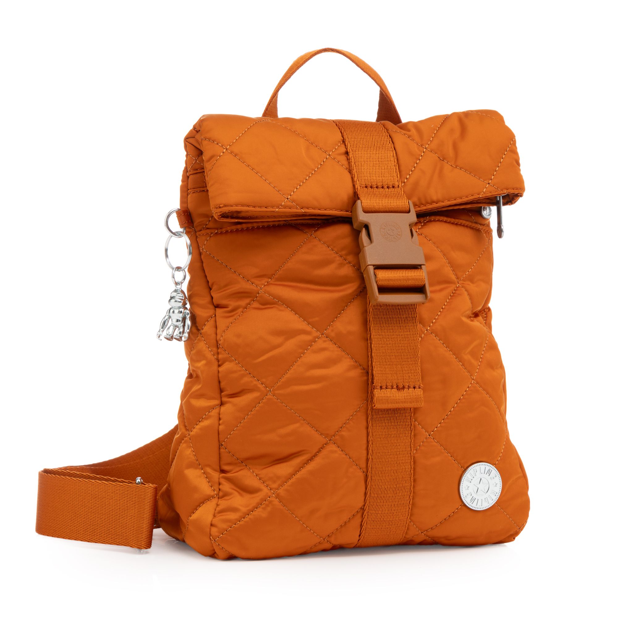 KIPLING® Rucksack Drika Rautensteppung Klippverschluss