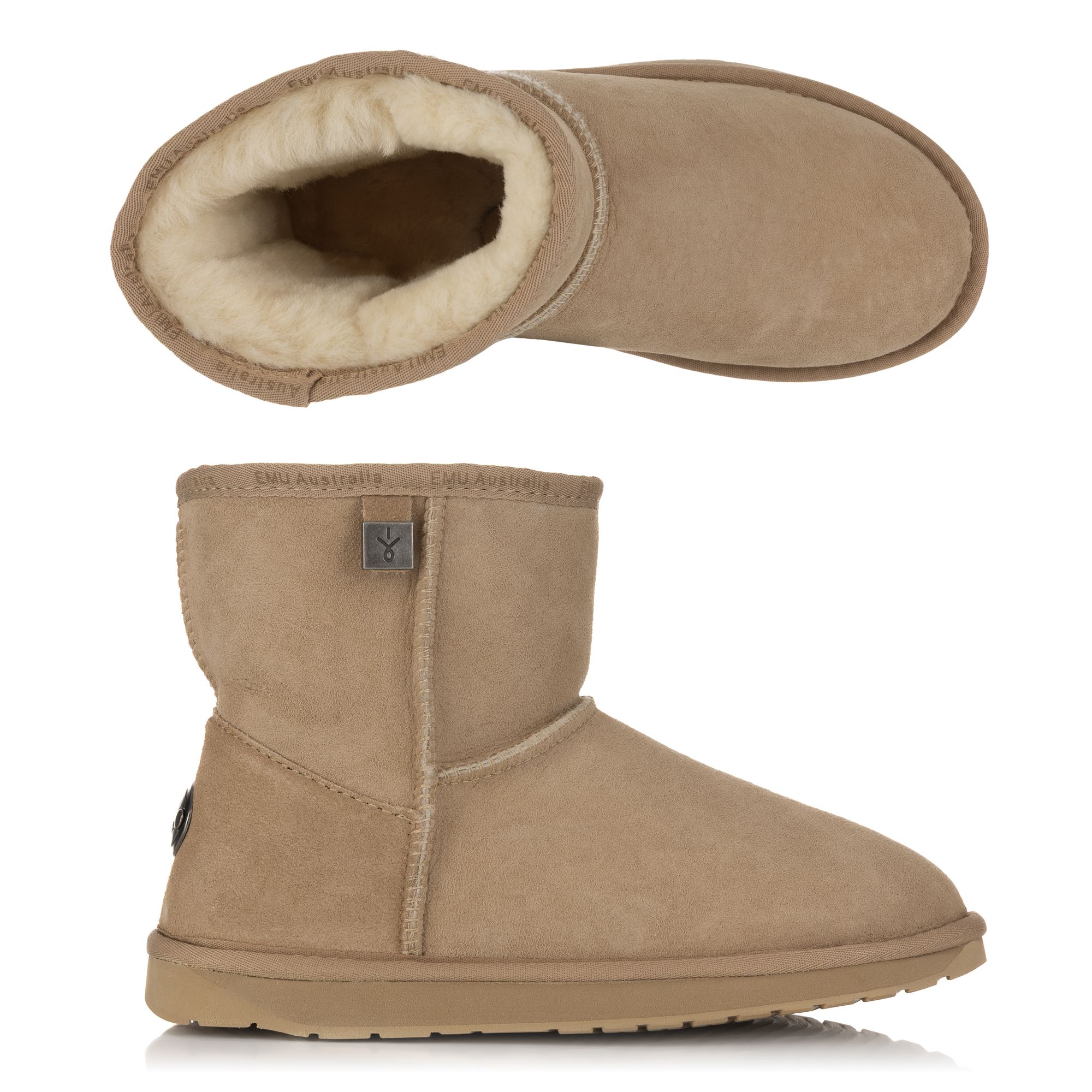 EMU Australia Damen-Stiefel Platinum Stinger Mini Schaffell wasserabweisend