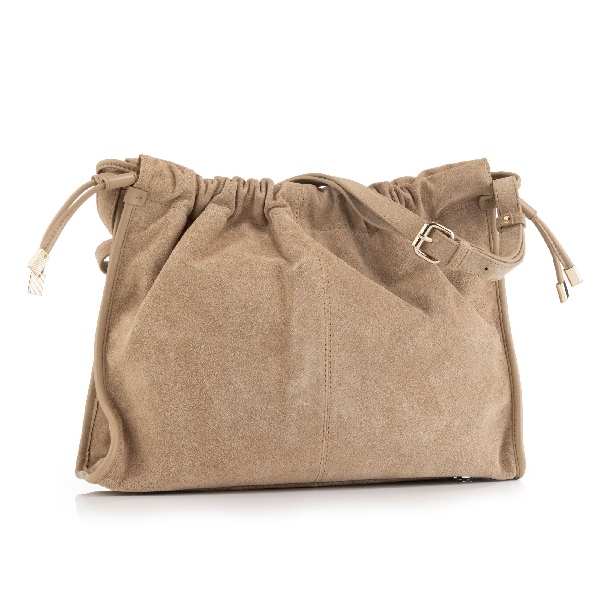 DAWID by Dawid Tomaszewski Schultertasche echt Leder Jacquard Futter