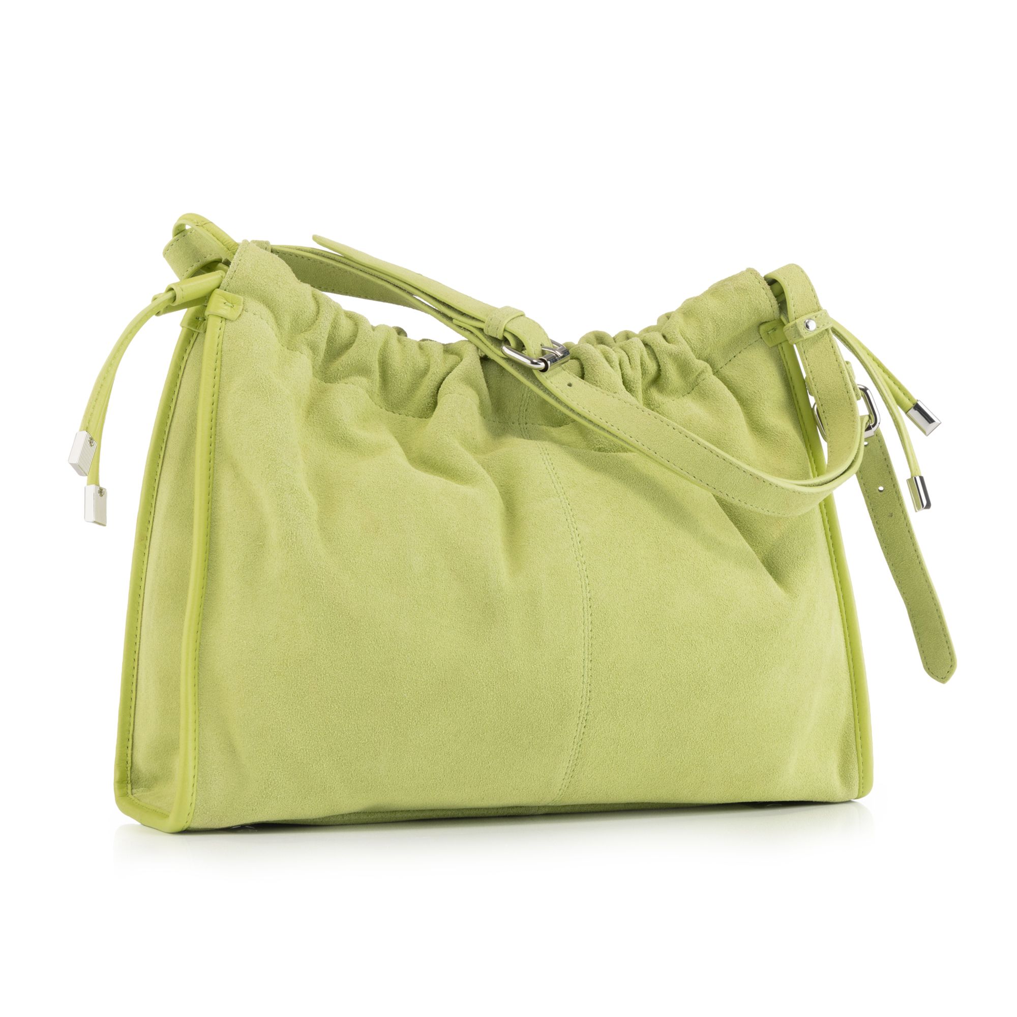 DAWID by Dawid Tomaszewski Schultertasche echt Leder Jacquard Futter