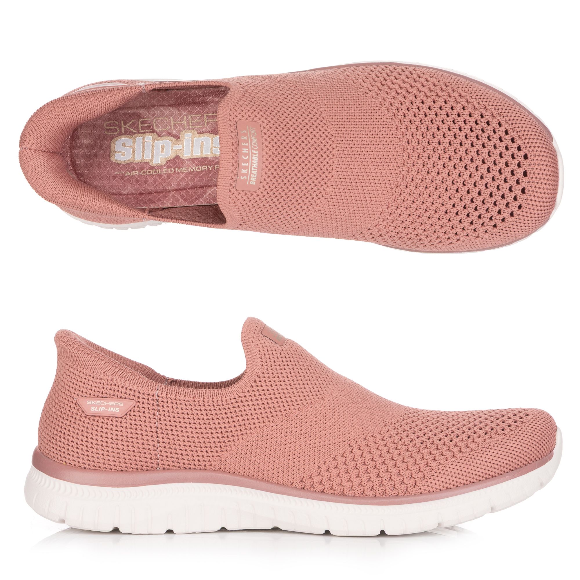 SKECHERS Damen-Slipper Virtue-Demure Strick Hands Free Slip- Ins®
