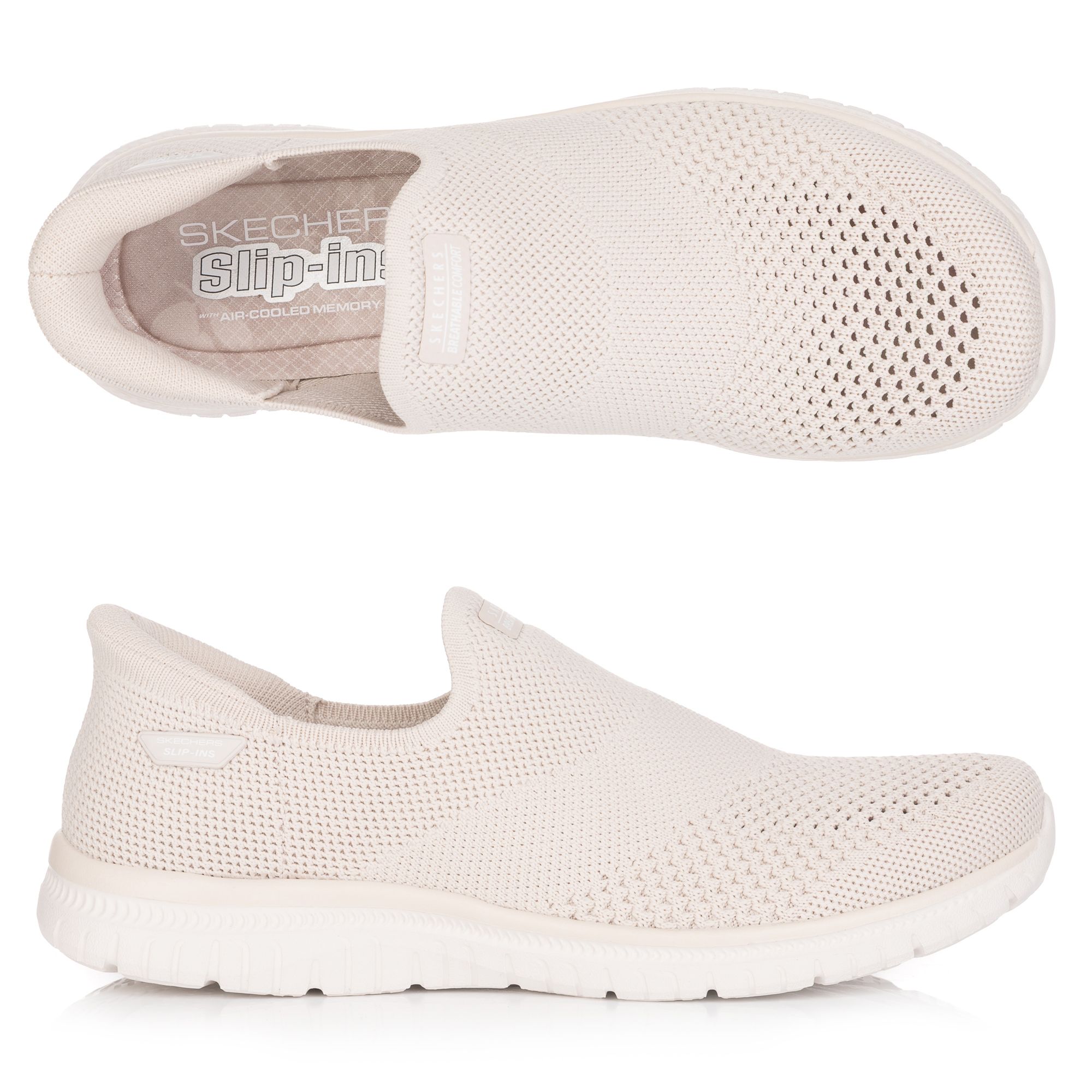 SKECHERS Damen-Slipper Virtue-Demure Strick Hands Free Slip- Ins®