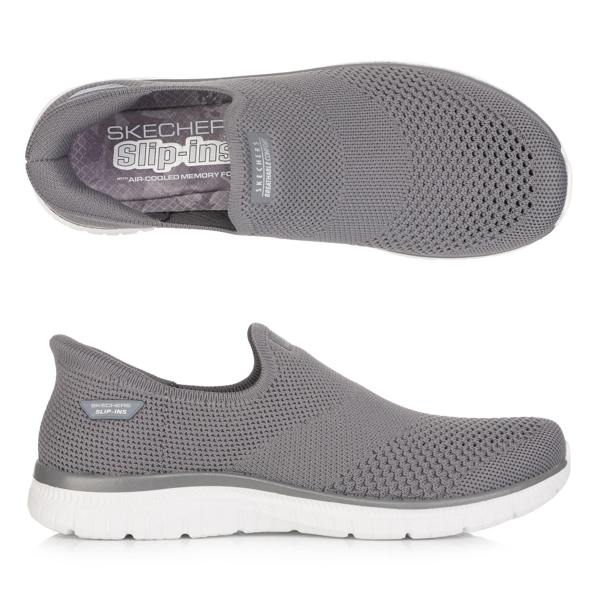 SKECHERS Damen-Slipper Virtue-Demure Strick Hands Free Slip- Ins®