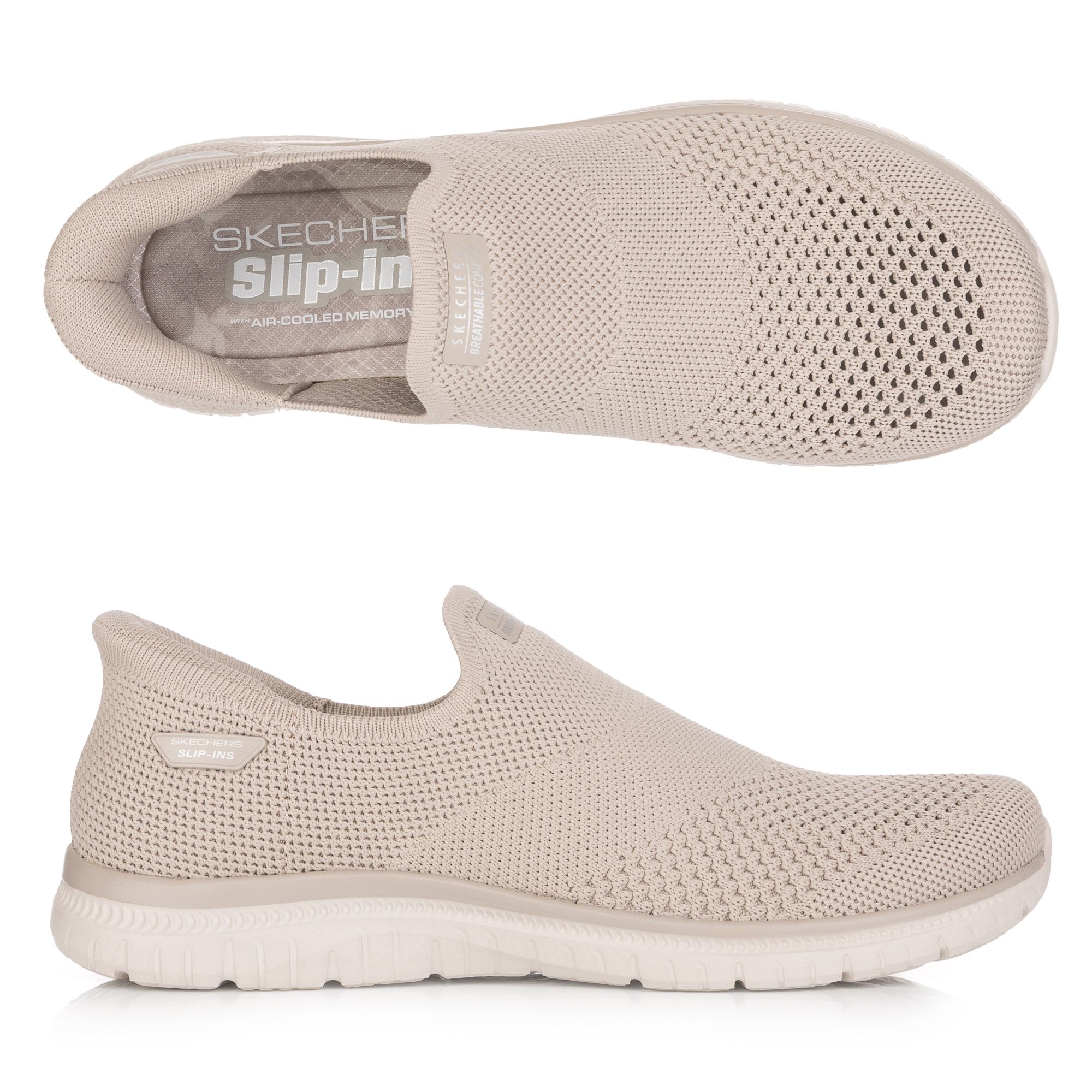 SKECHERS Damen-Slipper Virtue-Demure Strick Hands Free Slip- Ins®