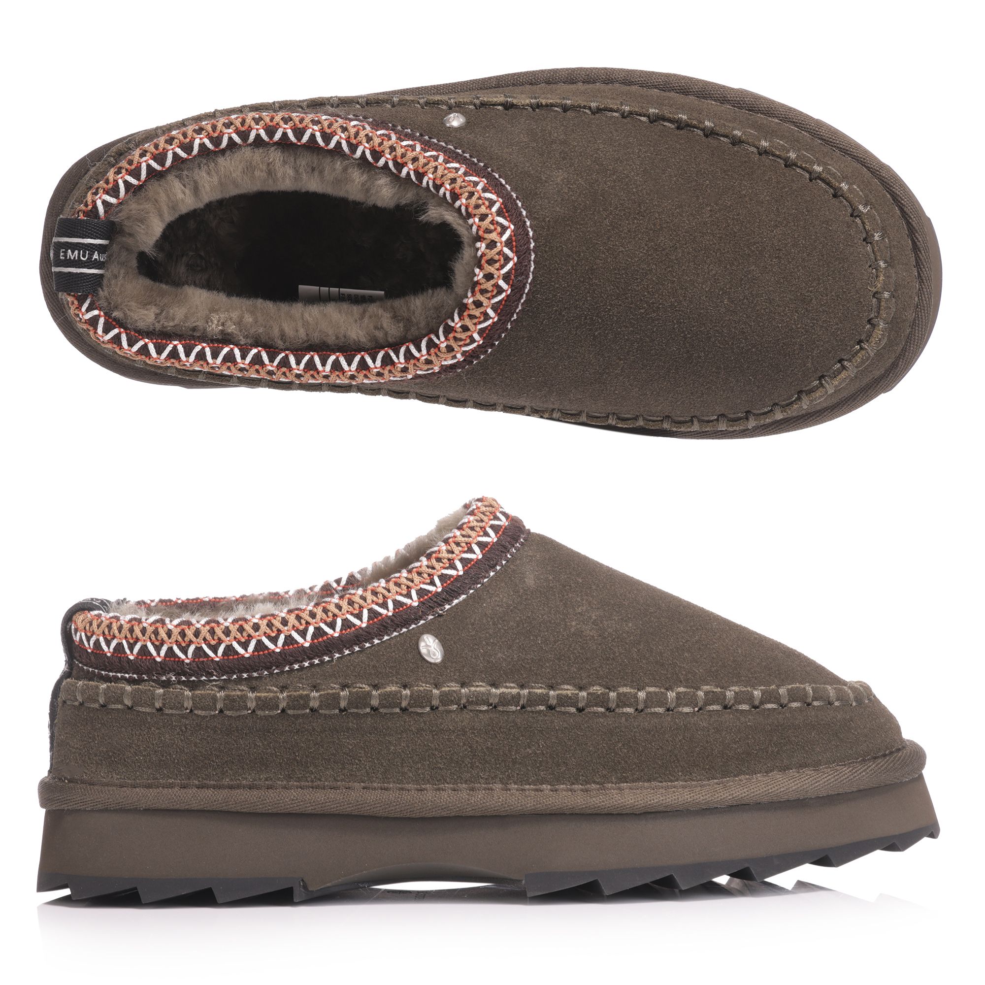 EMU Australia Damen-Stiefel Sharky Adventure gefüttert bestickt