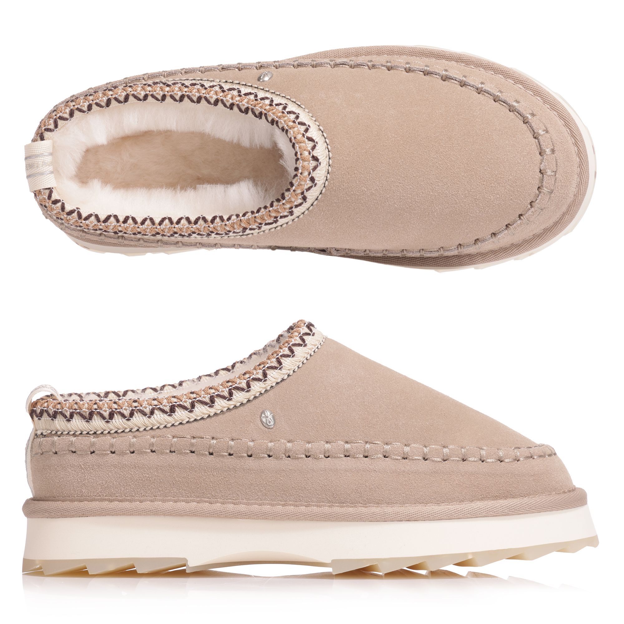 EMU Australia Damen-Stiefel Sharky Adventure gefüttert bestickt