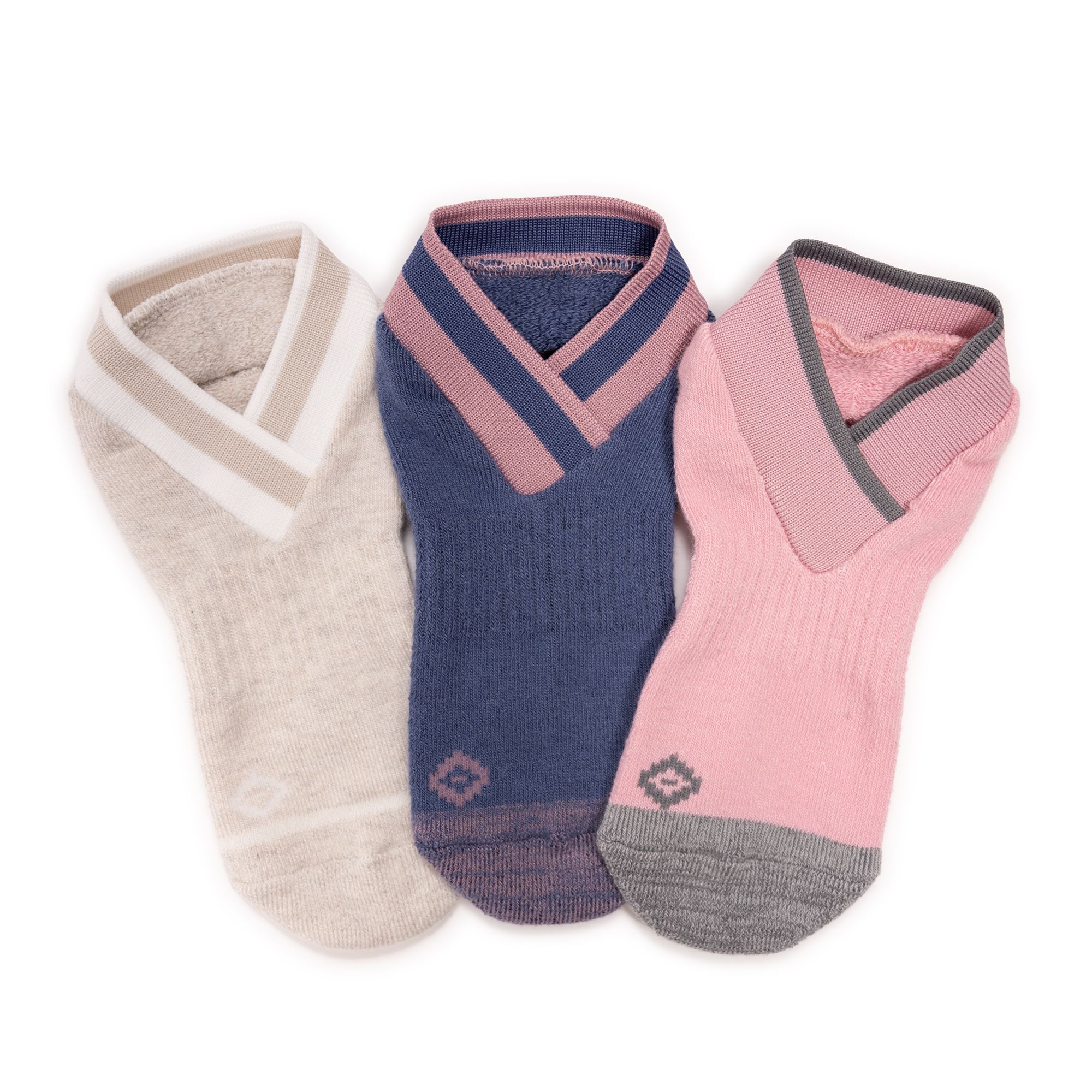 MUK LUKs Wellness-Socken 3er Pack Einheitsgröße Gr. 36-41