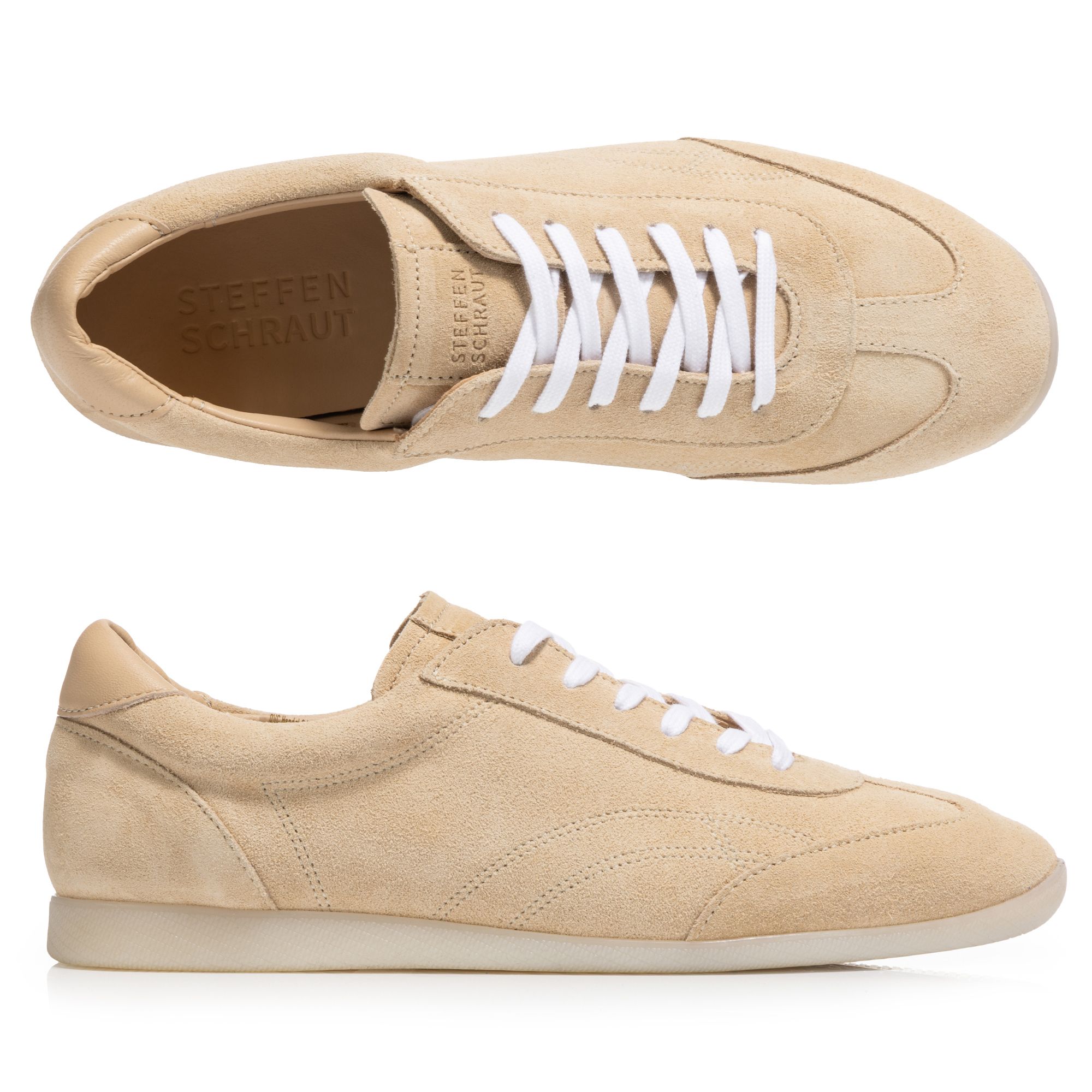 STEFFEN SCHRAUT Damen-Sneaker Materialmix echt Leder Made in Portugal