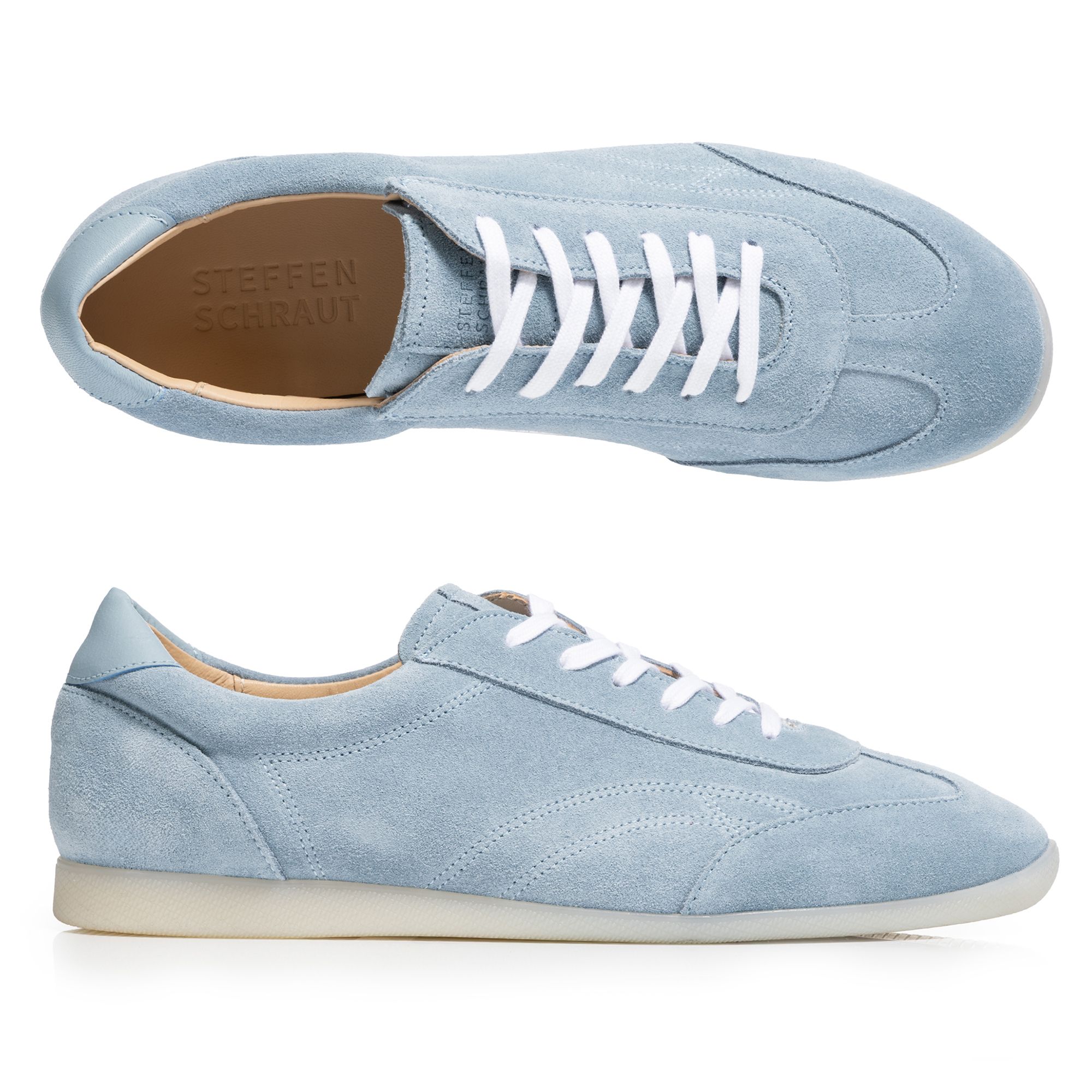 STEFFEN SCHRAUT Damen-Sneaker Materialmix echt Leder Made in Portugal