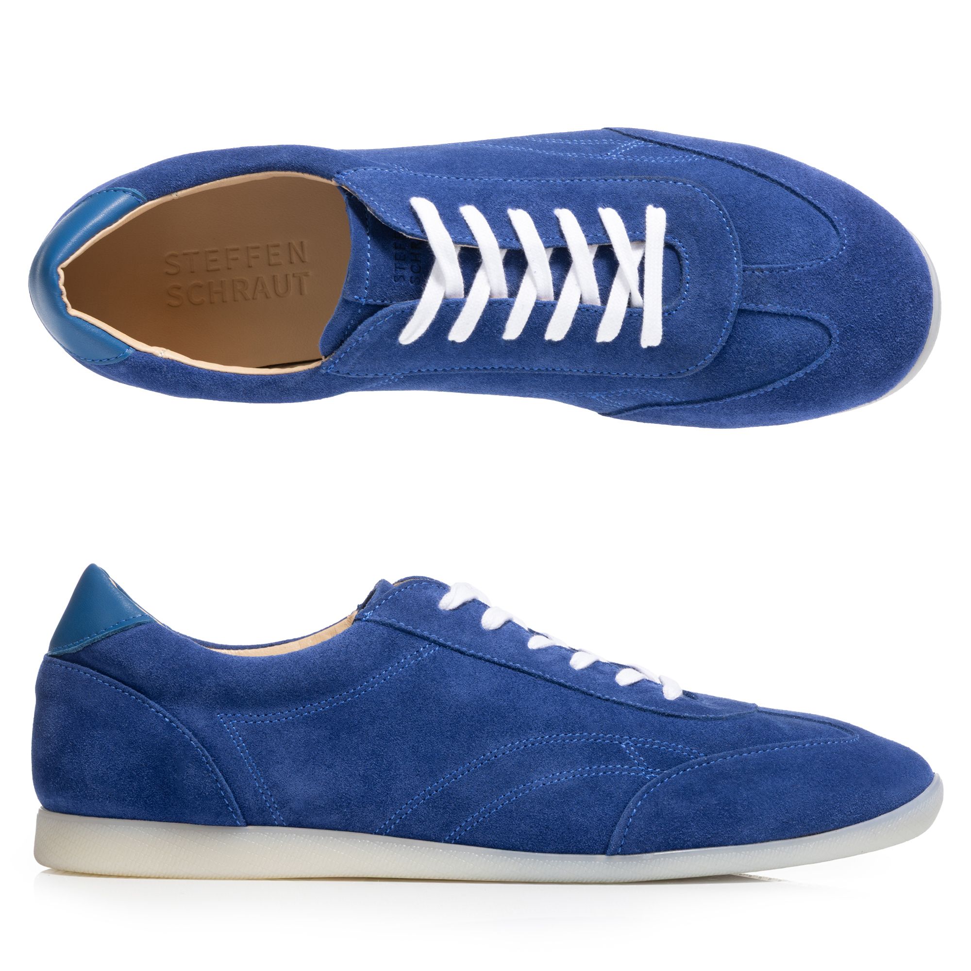 STEFFEN SCHRAUT Damen-Sneaker Materialmix echt Leder Made in Portugal