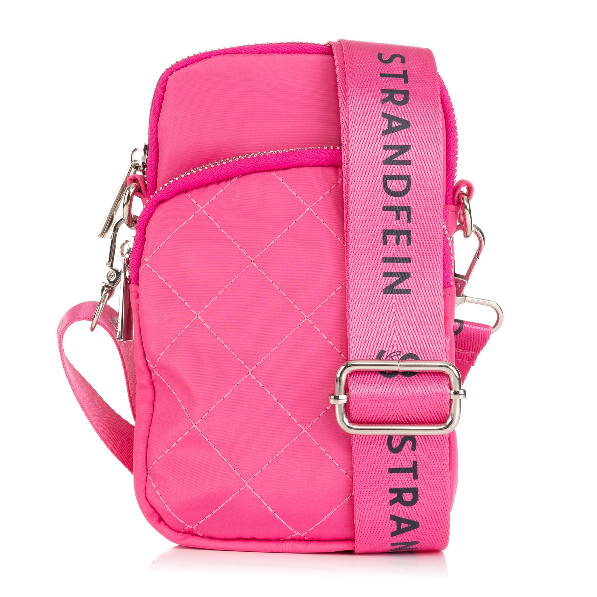 STRANDFEIN Mini-Umhängetasche Nylon Frontfach verst. Riemen