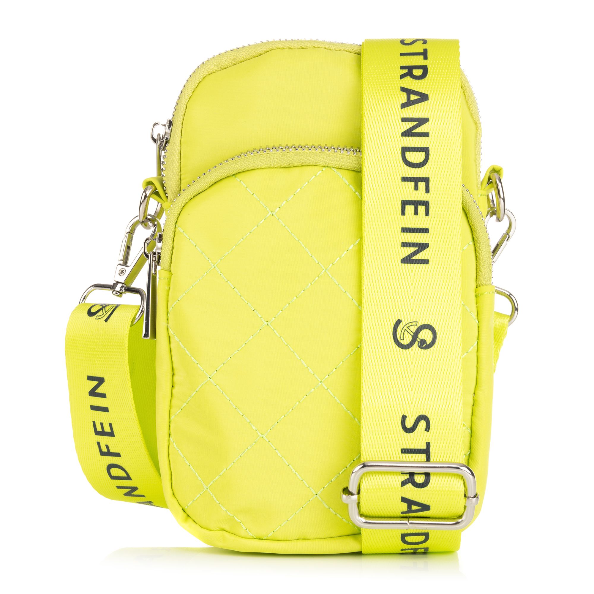 STRANDFEIN Mini-Umhängetasche Nylon Frontfach verst. Riemen