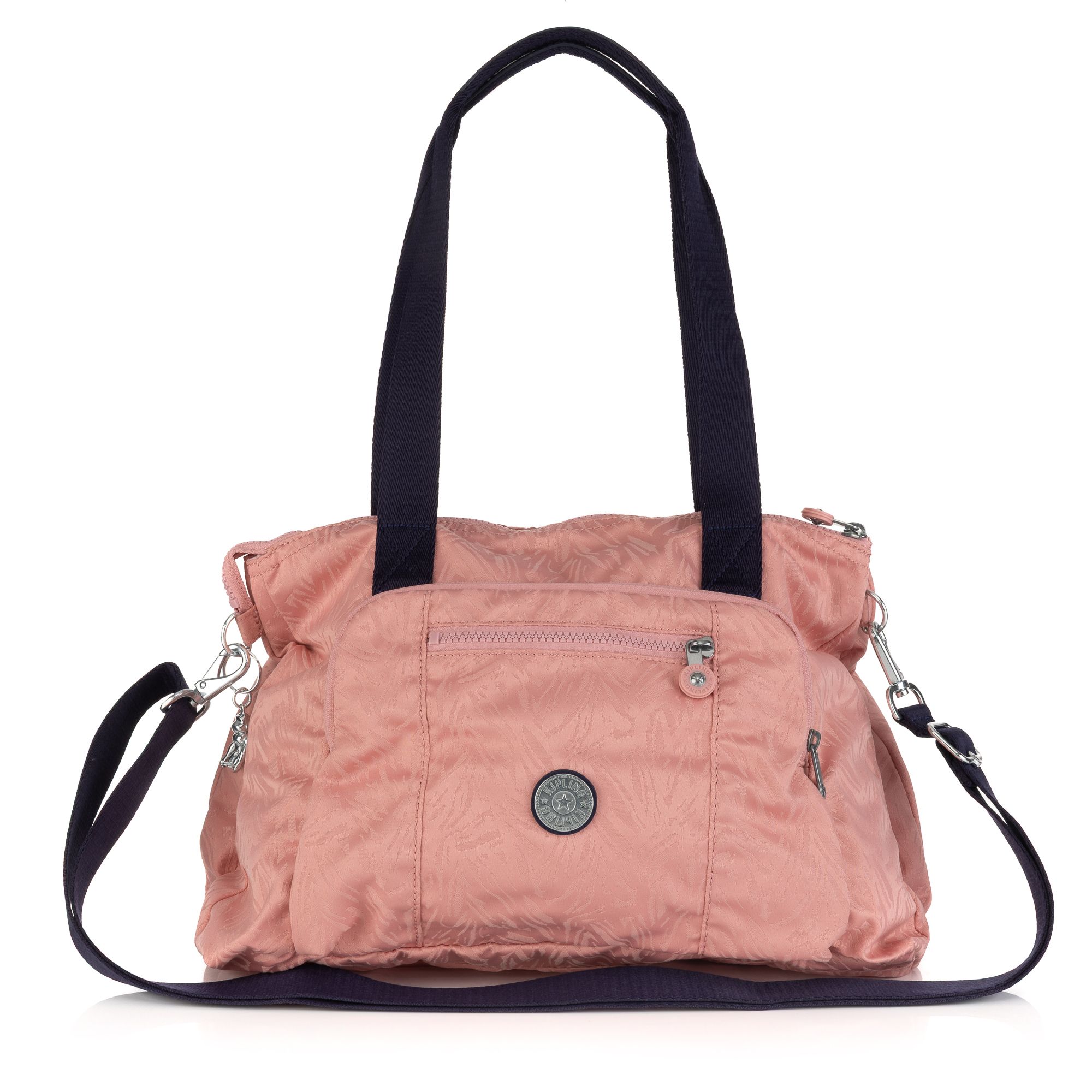 KIPLING® Henkeltasche Leann abnehmbarer Riemen Jacquard-Optik