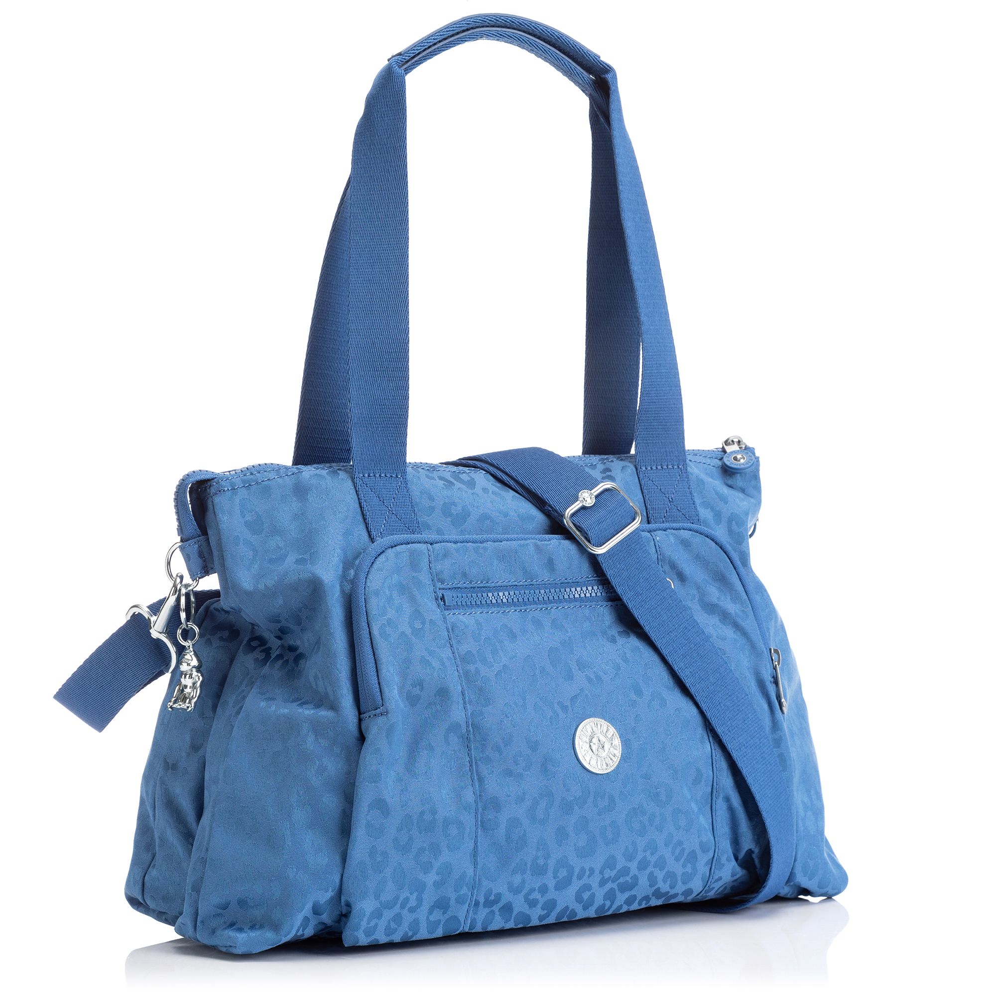 KIPLING® Henkeltasche Leann abnehmbarer Riemen Jacquard-Optik