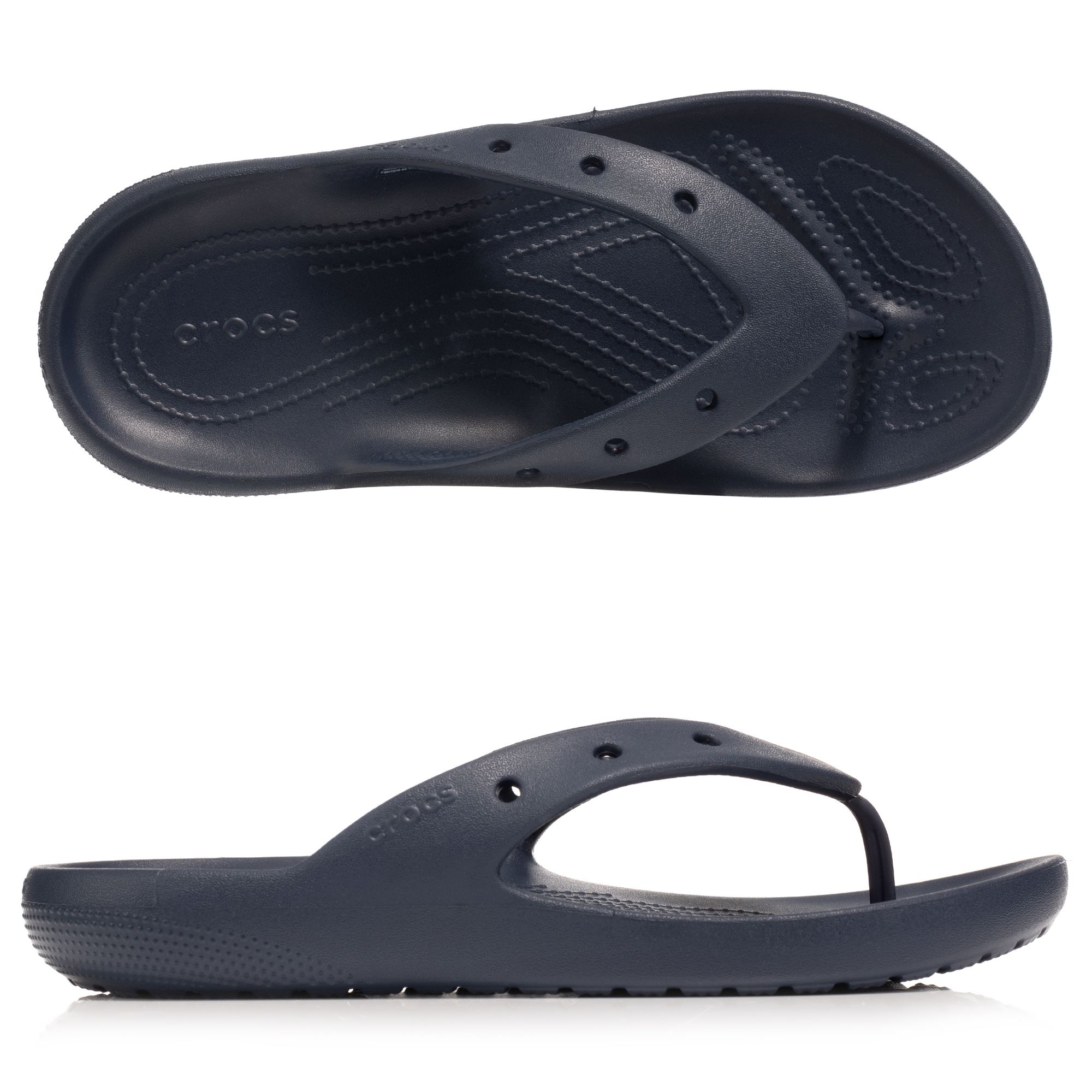 CROCS™ Unisex Pantolette Classic Flip V2 Zehentrenner Iconic Crocs Comfort™