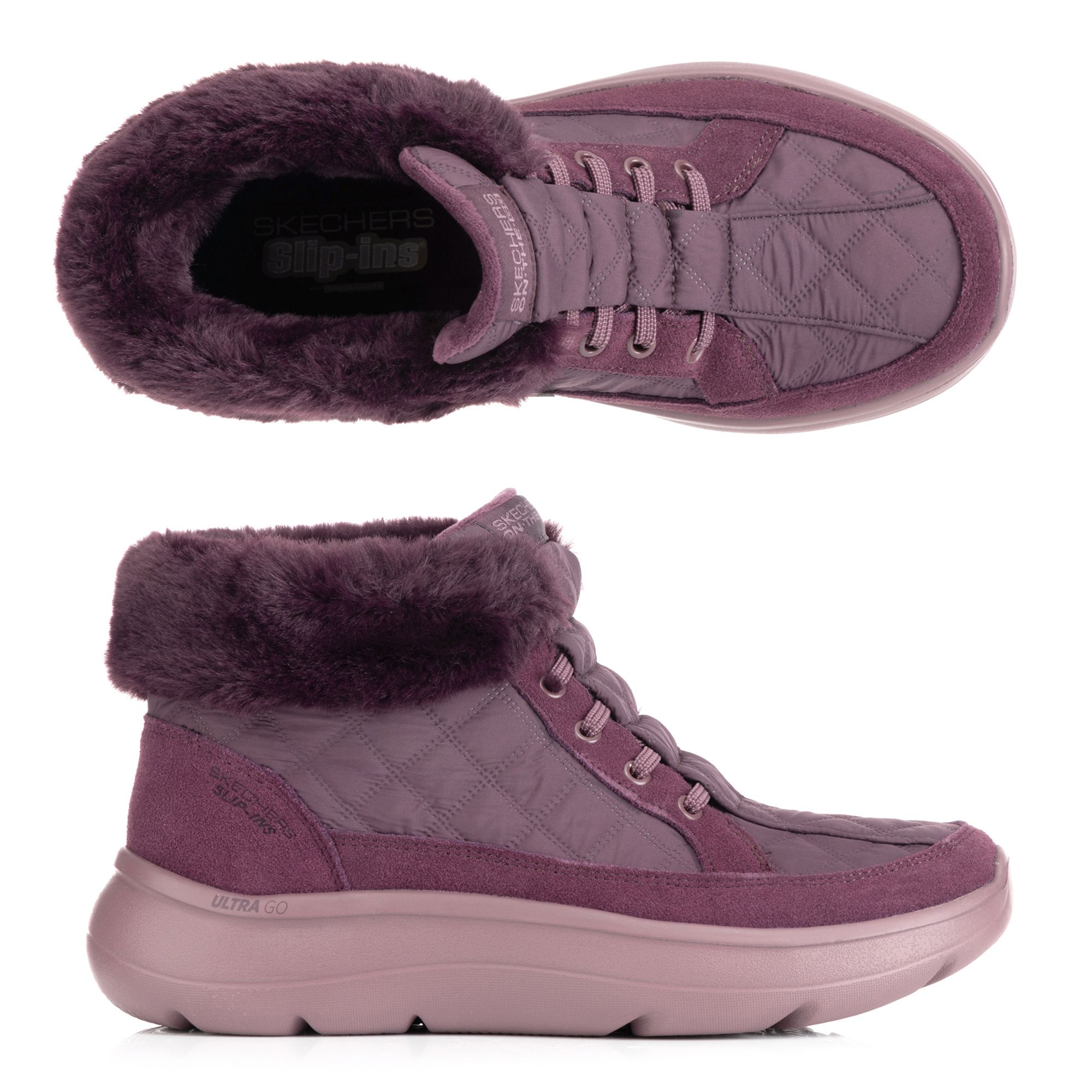 SKECHERS Damen-Stiefelette On the Go Encore Fersenkissen Hands Free Slip-ins®