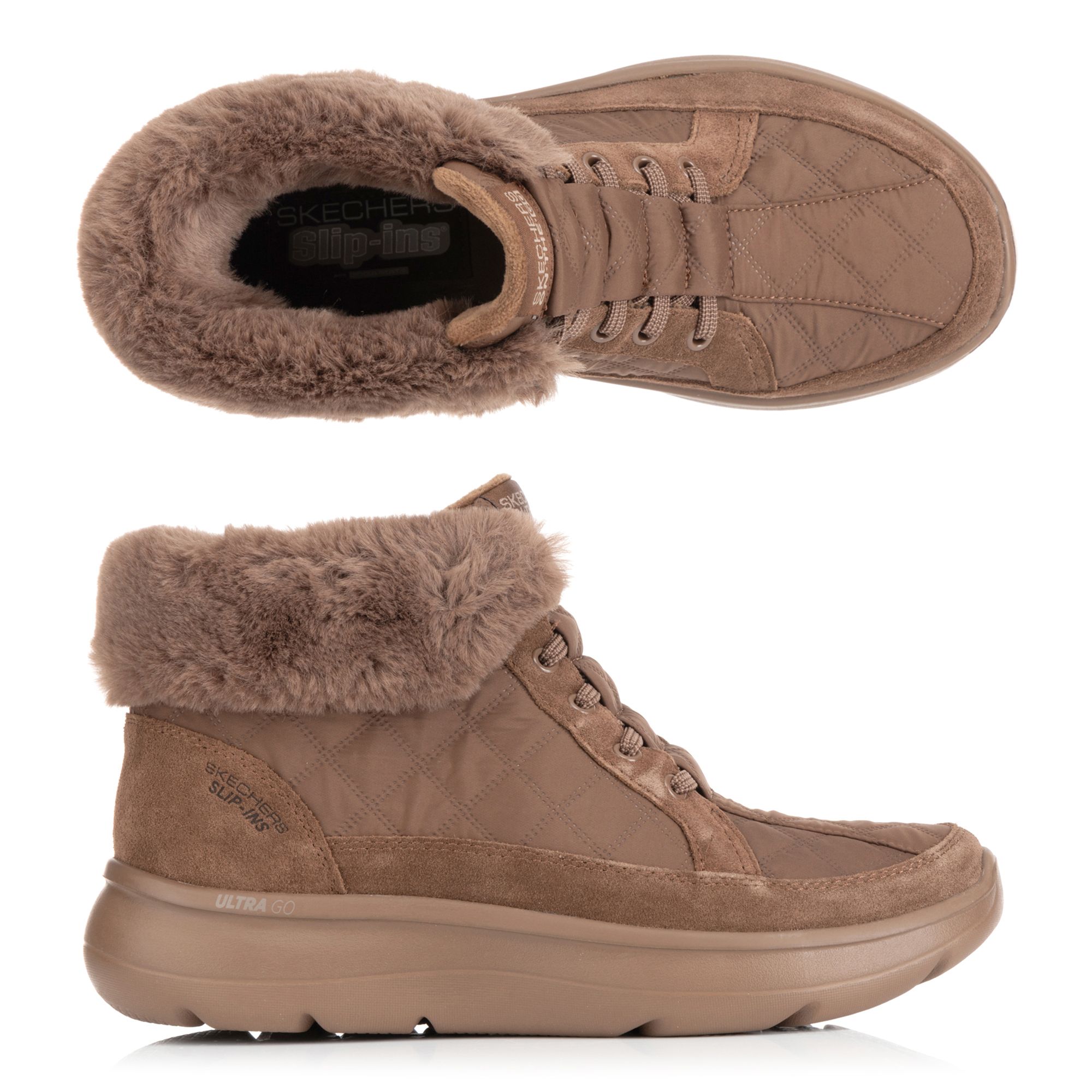 SKECHERS Damen-Stiefelette On the Go Encore Fersenkissen Hands Free Slip-ins®