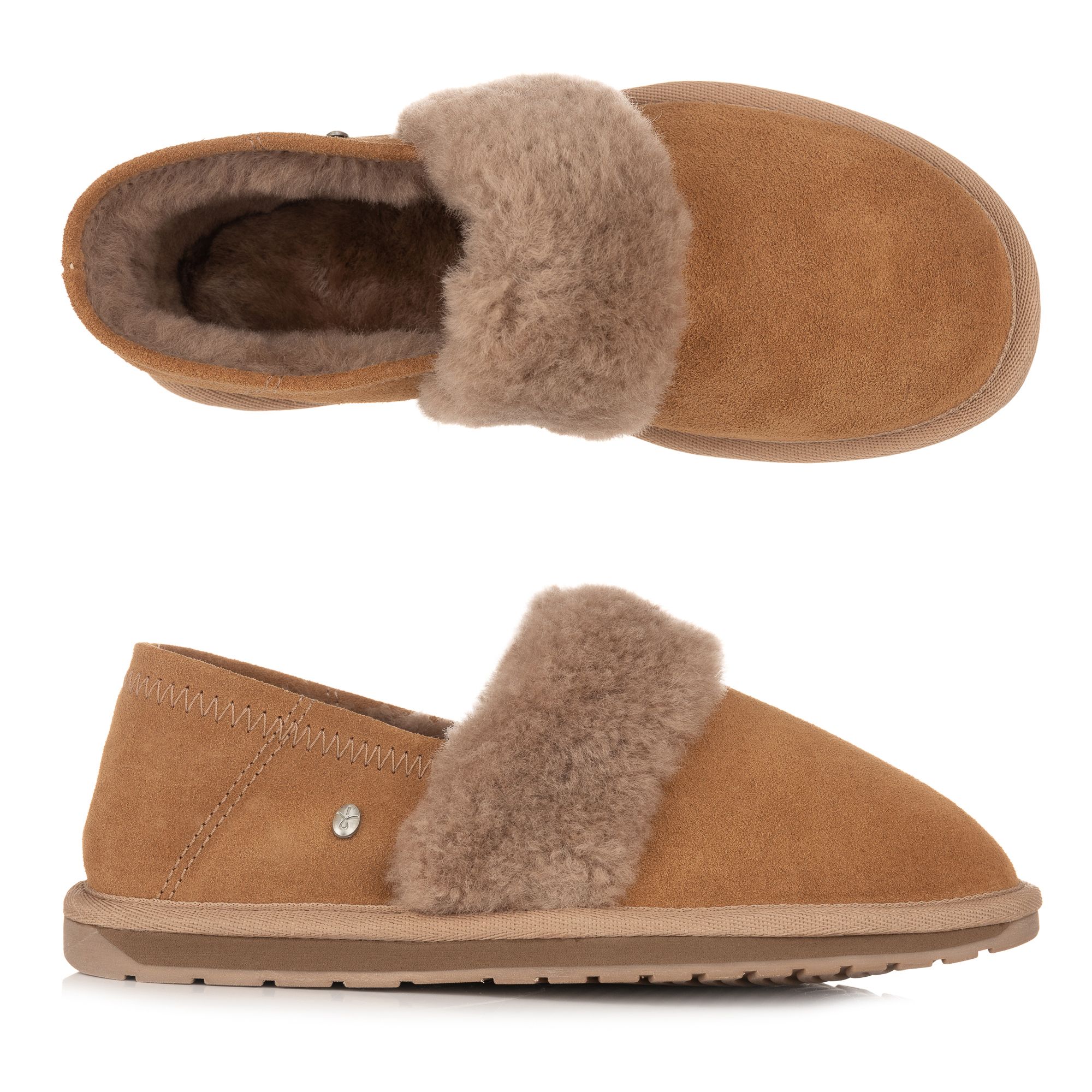 EMU Australia Damen-Hausschuh Daydream Veloursleder echt Lammfell