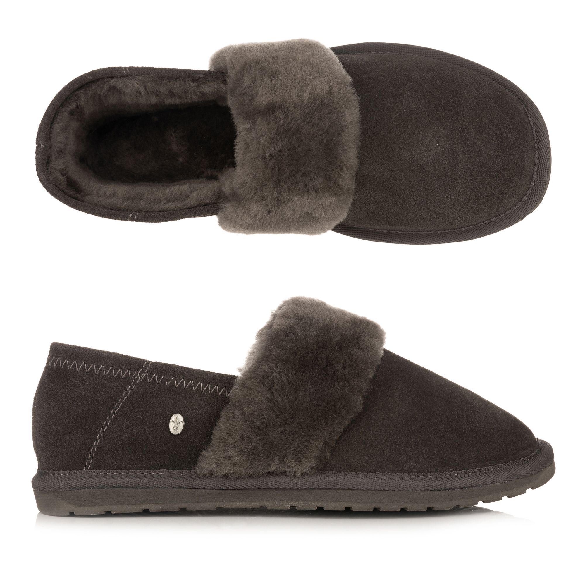 EMU Australia Damen-Hausschuh Daydream Veloursleder echt Lammfell