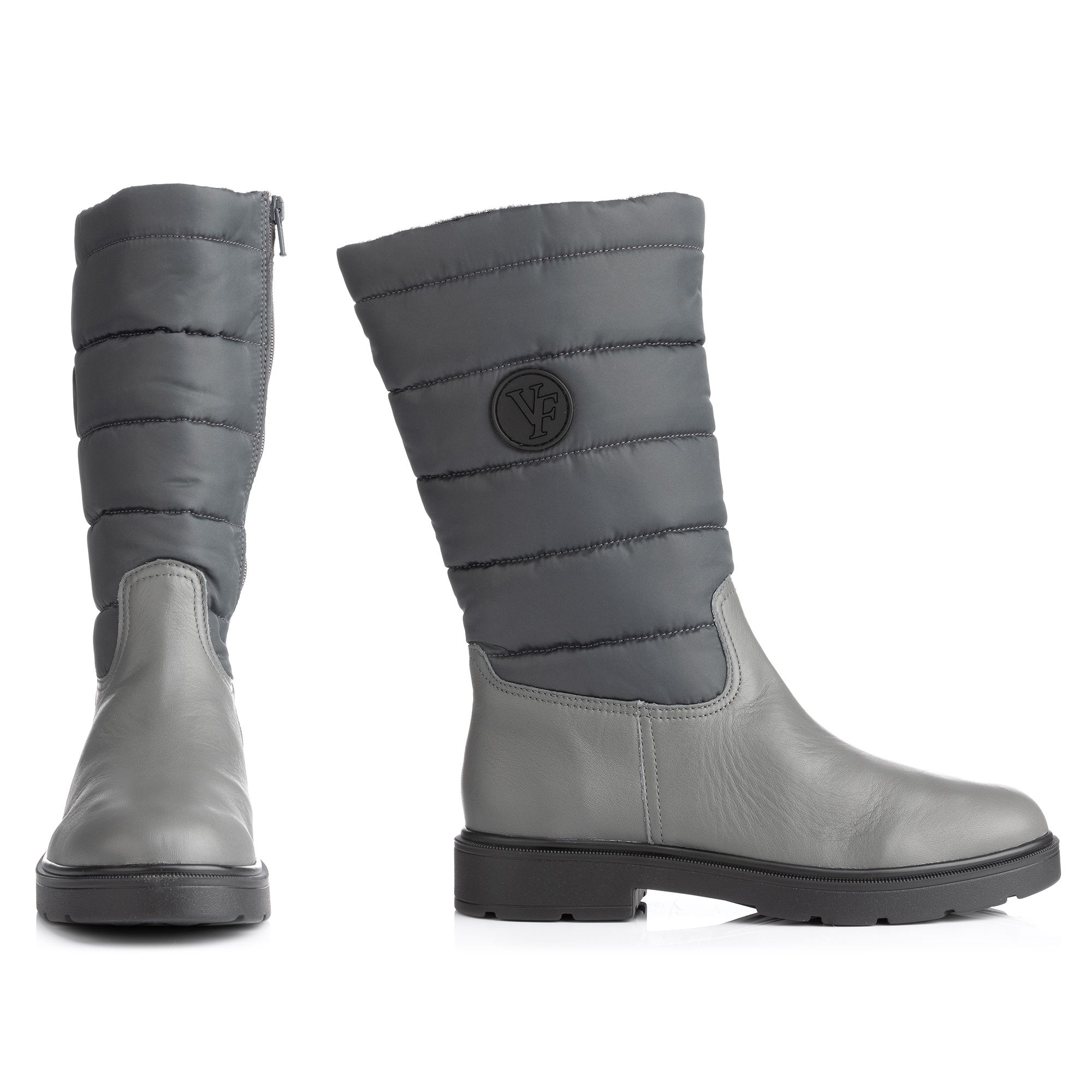 VITAFORM Damen-Stiefel Softnappaleder Reißverschluss Sohle Svenja