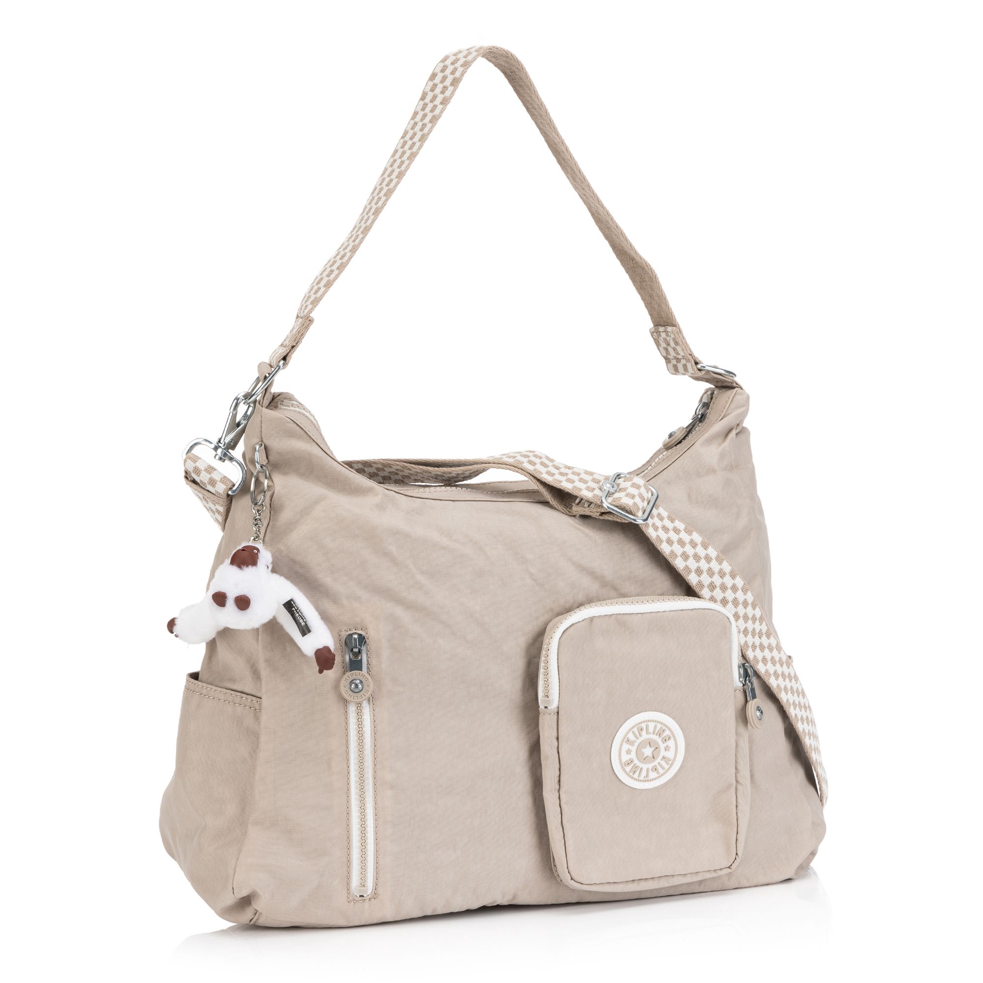 KIPLING® Schultertasche Chalina abnehmbarer Riemen 2 Fronttaschen