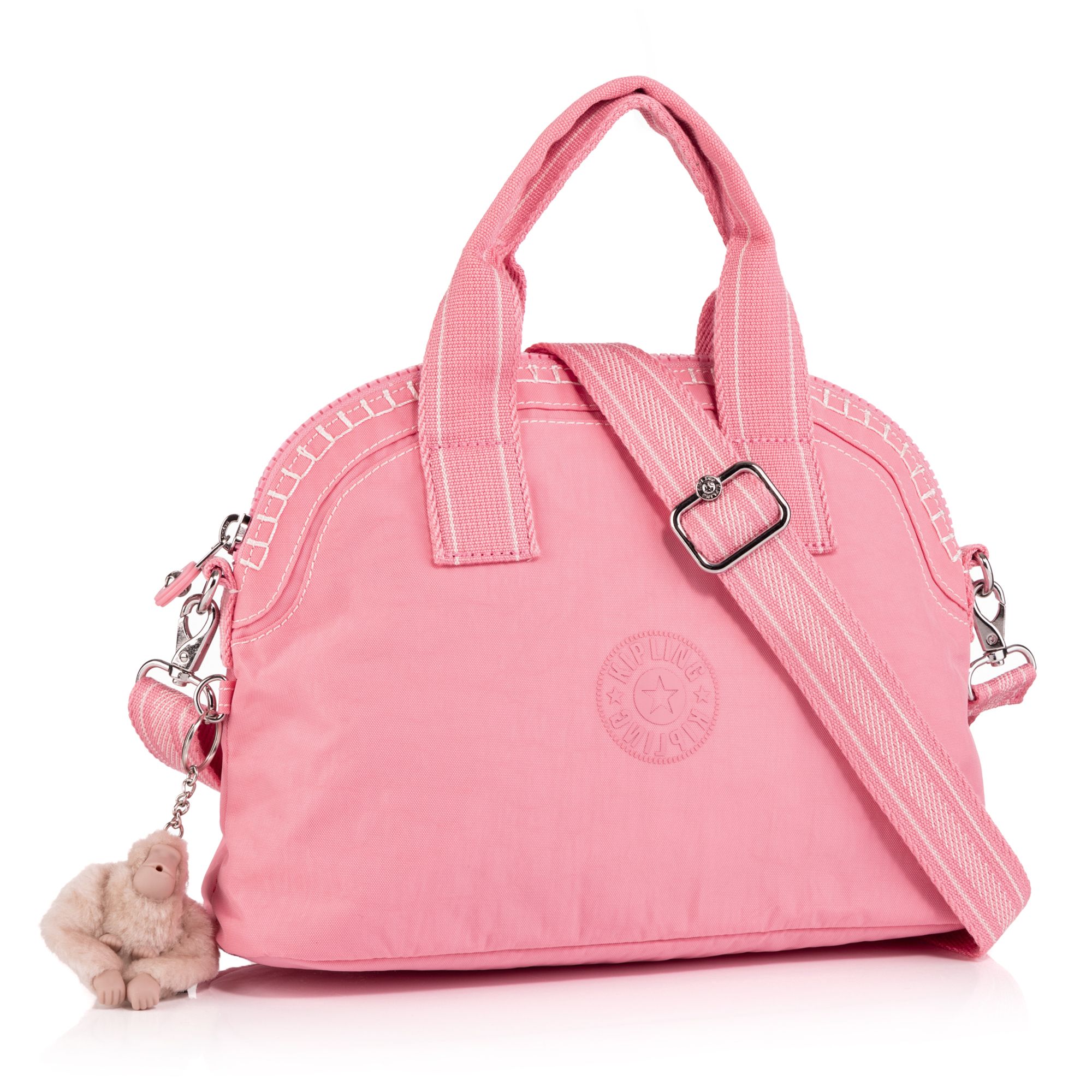 KIPLING® Henkeltasche Sidni 1 Hauptfach Häkel-Details