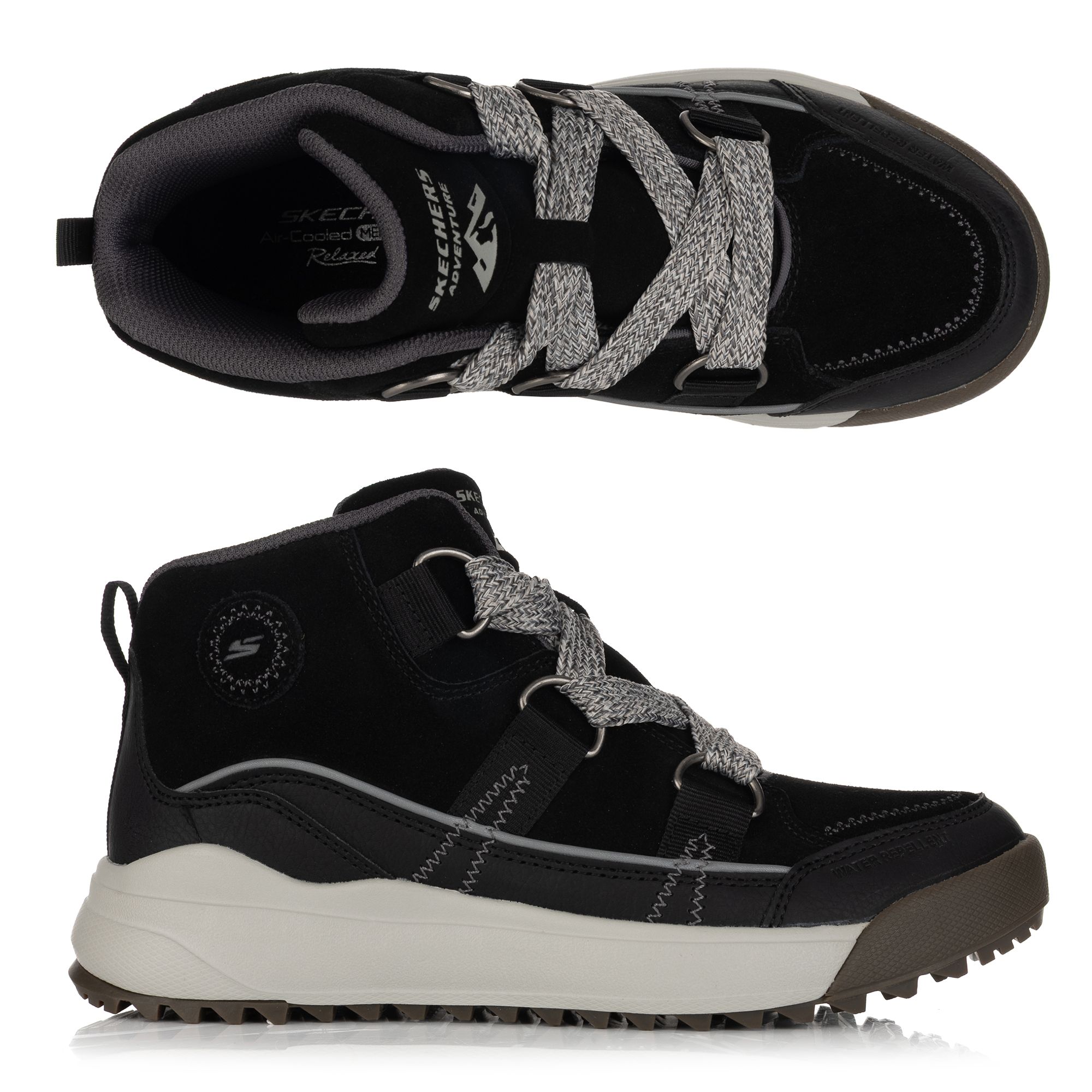 SKECHERS Damen-Stiefelette Yana gefüttert Materialmix