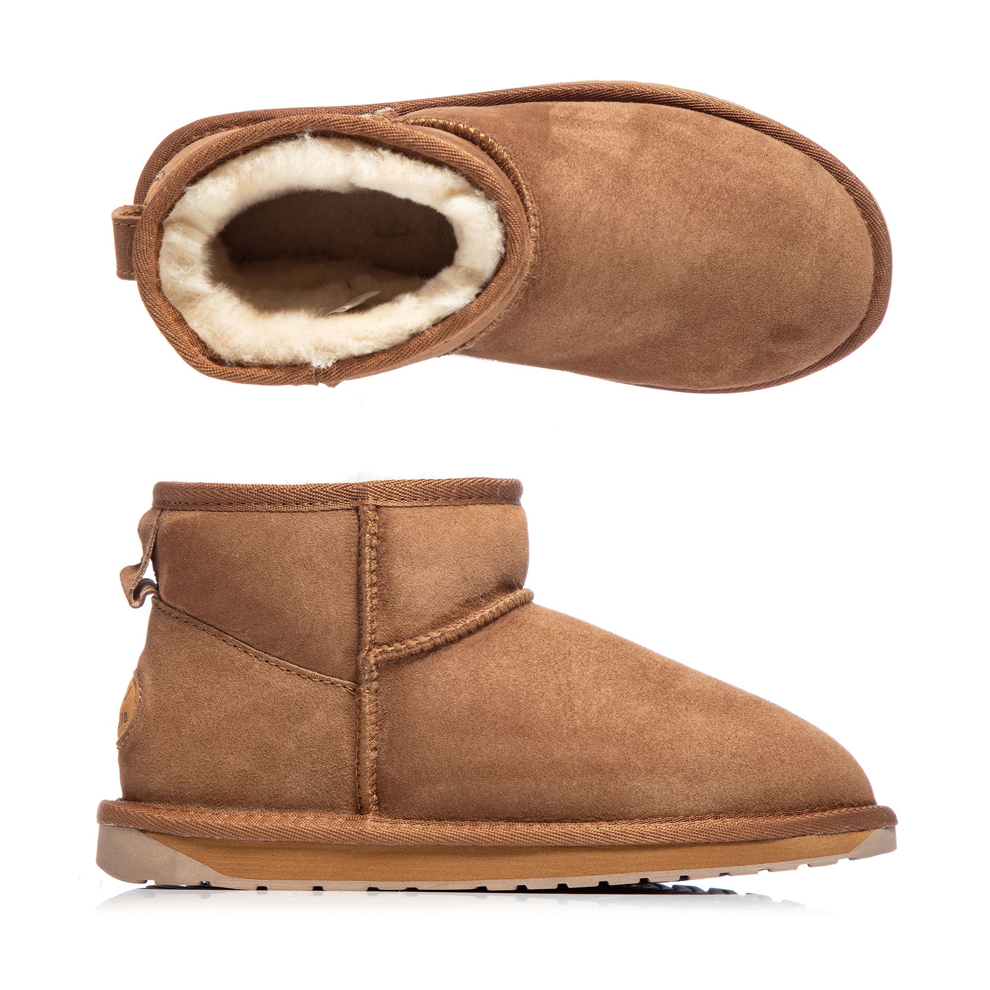 EMU Australia Damen-Bootie Stinger echt Lammfell wasserfest