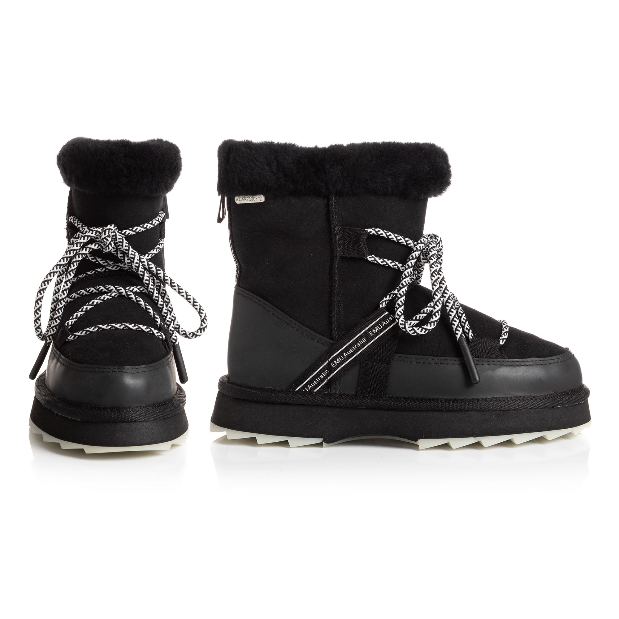 EMU Australia Damen-Bootie Blurred wasserdicht extrastarke Sohle