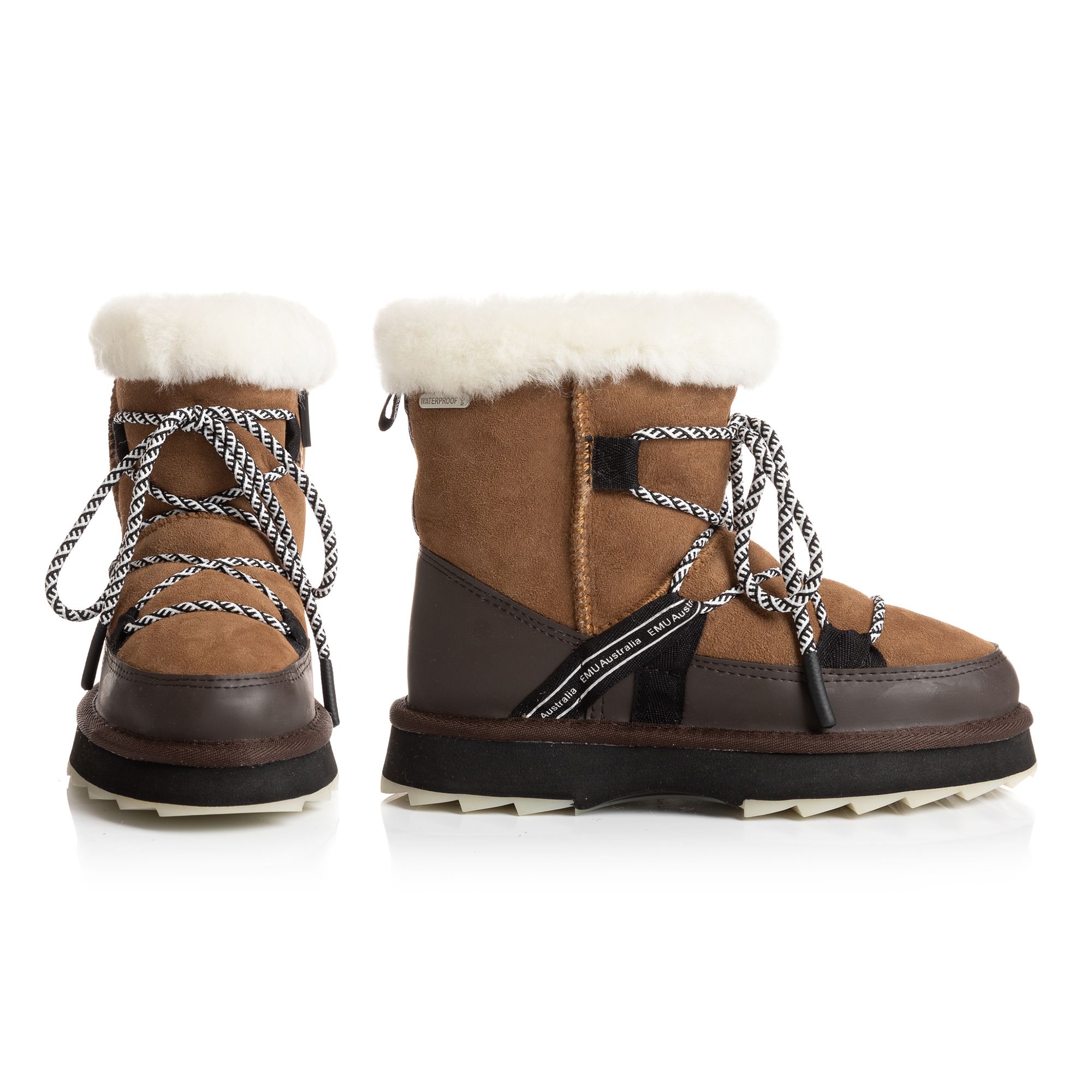 EMU Australia Damen-Bootie Blurred wasserdicht extrastarke Sohle