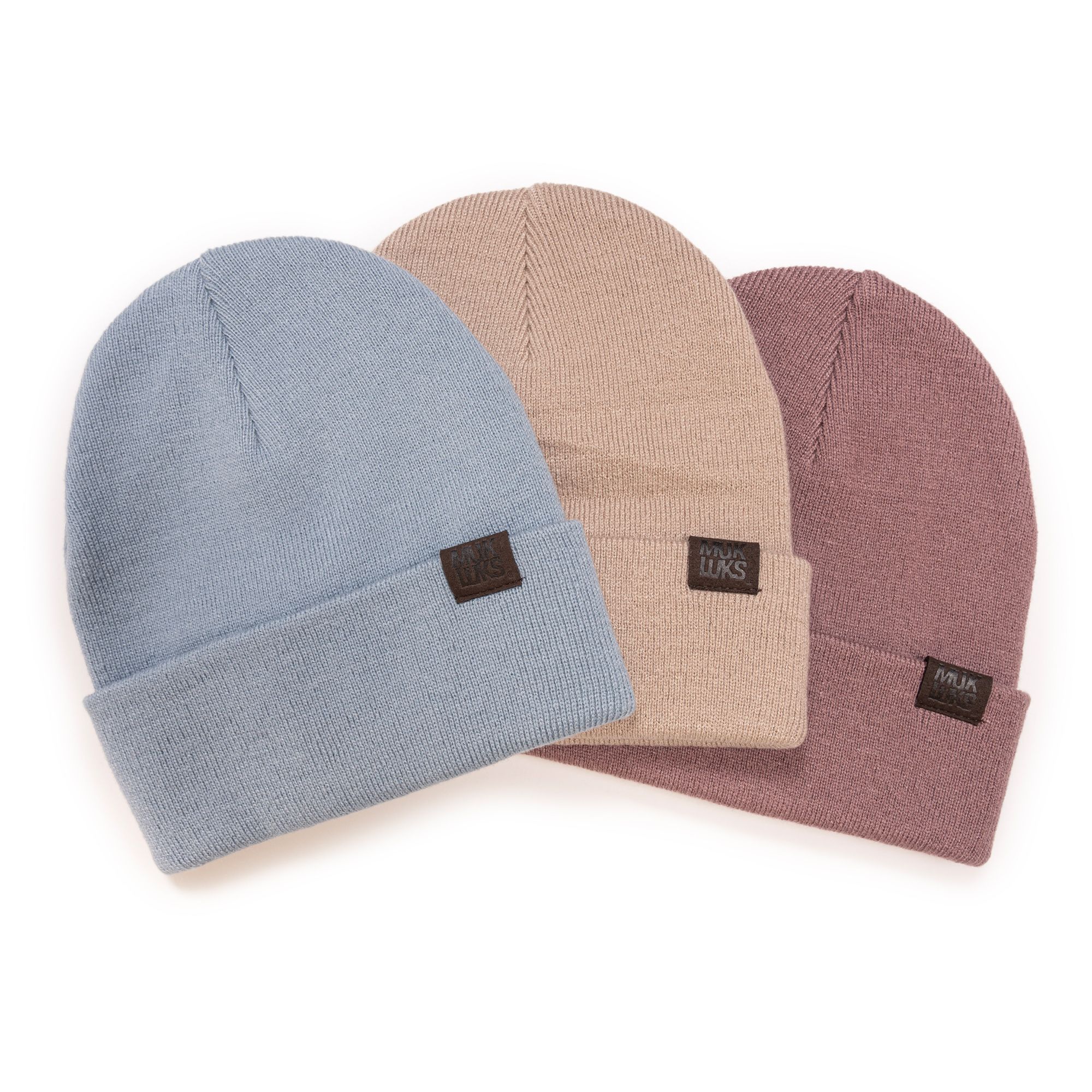 MUK LUKs Strickmützen Einheitsgröße 3er Pack