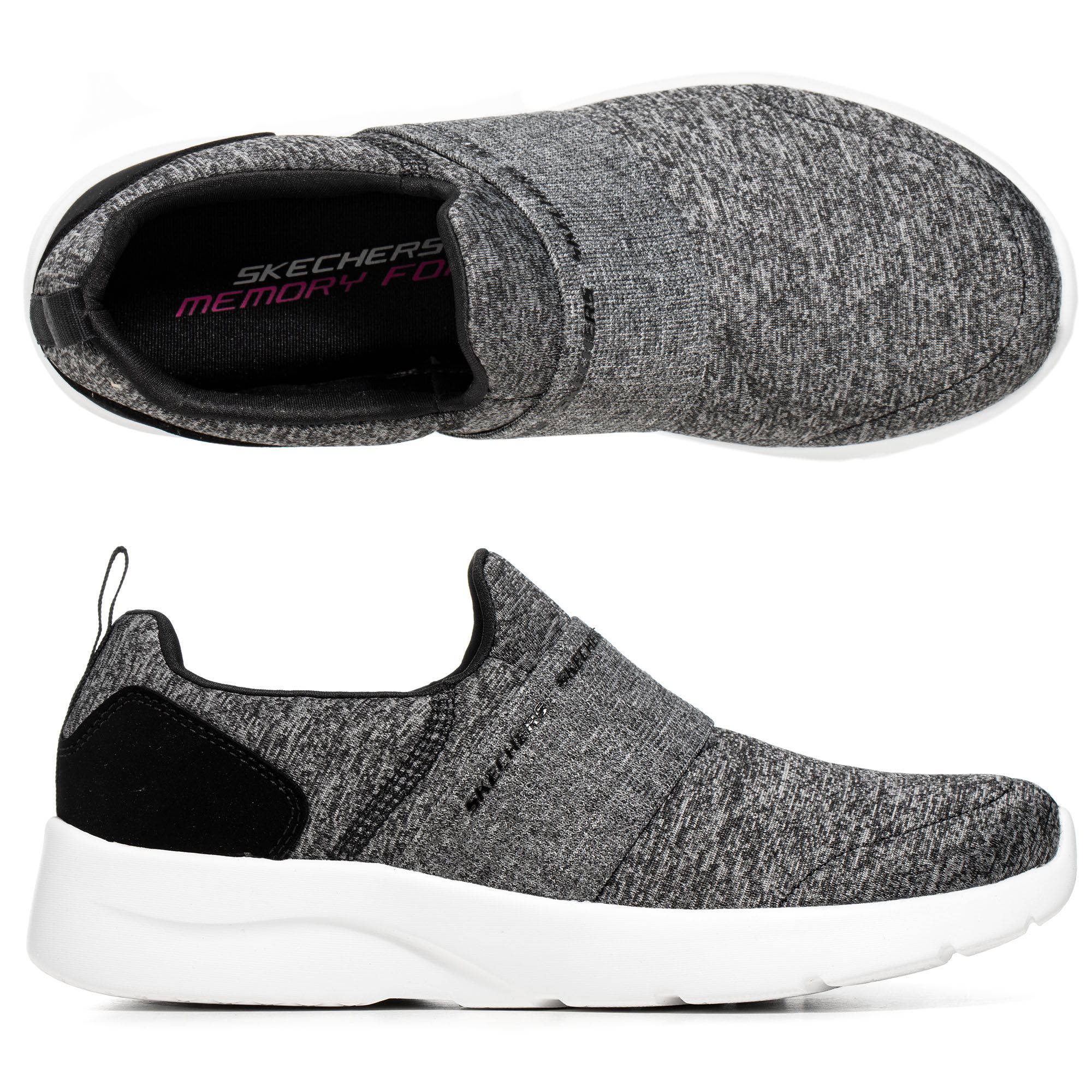 SKECHERS Damen-Slipper Dynamight 2.0 Textil Memory Foam - QVC.de