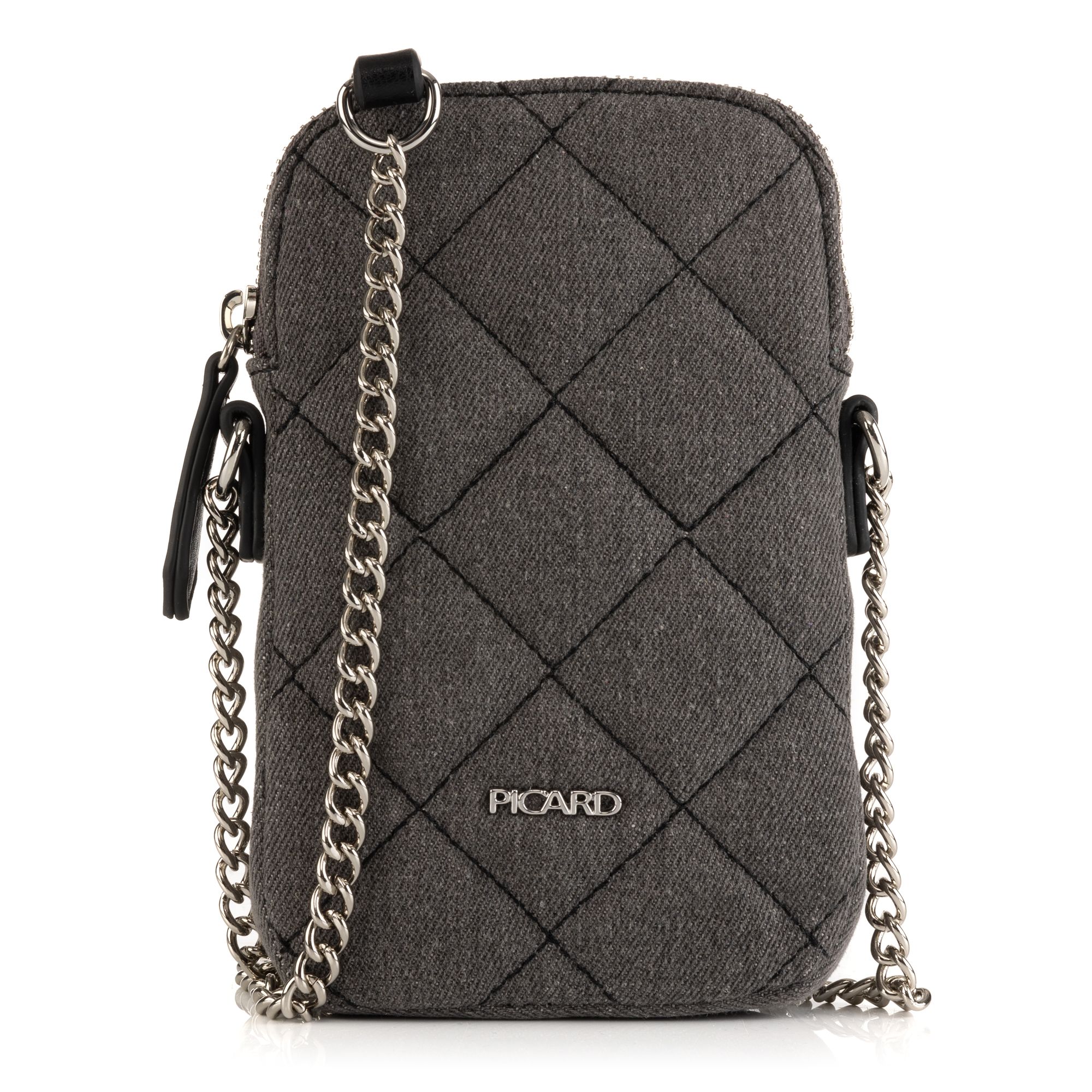 PICARD® Mini-Umhängetasche Rocky Jeans-Optik Kettendetails