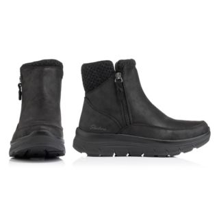 SKECHERS Damen-Stiefel Summits Plus Boot Materialmix Memory Foam
