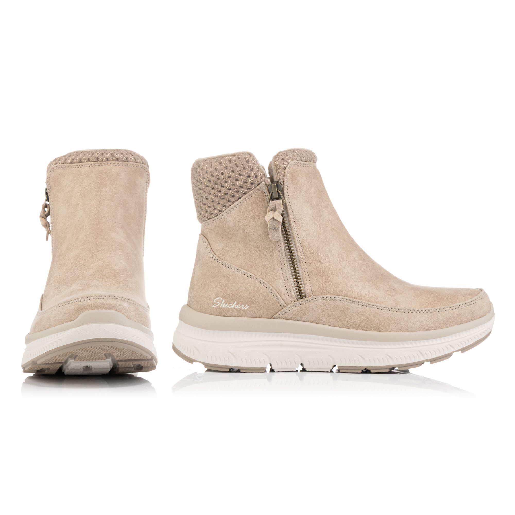 SKECHERS Damen-Stiefel Summits Plus Boot Materialmix Memory Foam