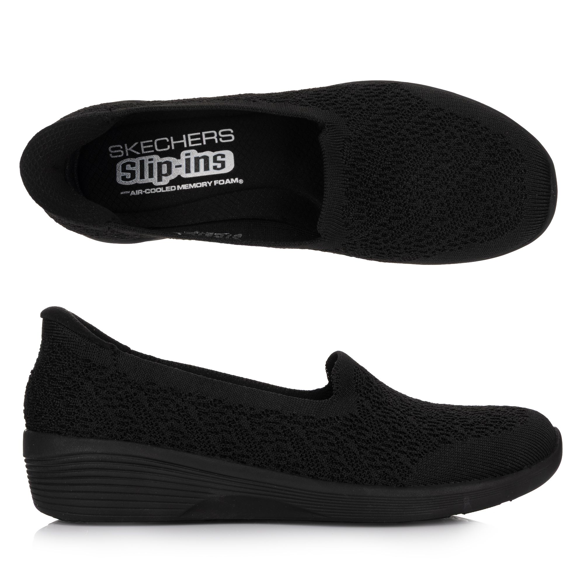 SKECHERS Damen-Slipper Arya Funktionsstrick Hands Free Slip- Ins®