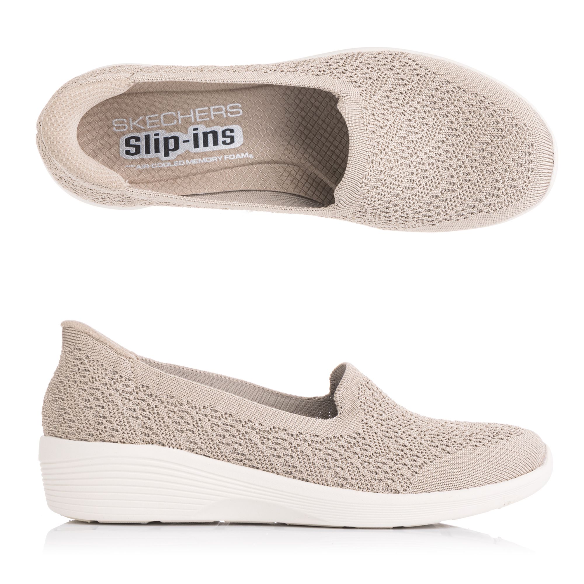 SKECHERS Damen-Slipper Arya Funktionsstrick Hands Free Slip- Ins®