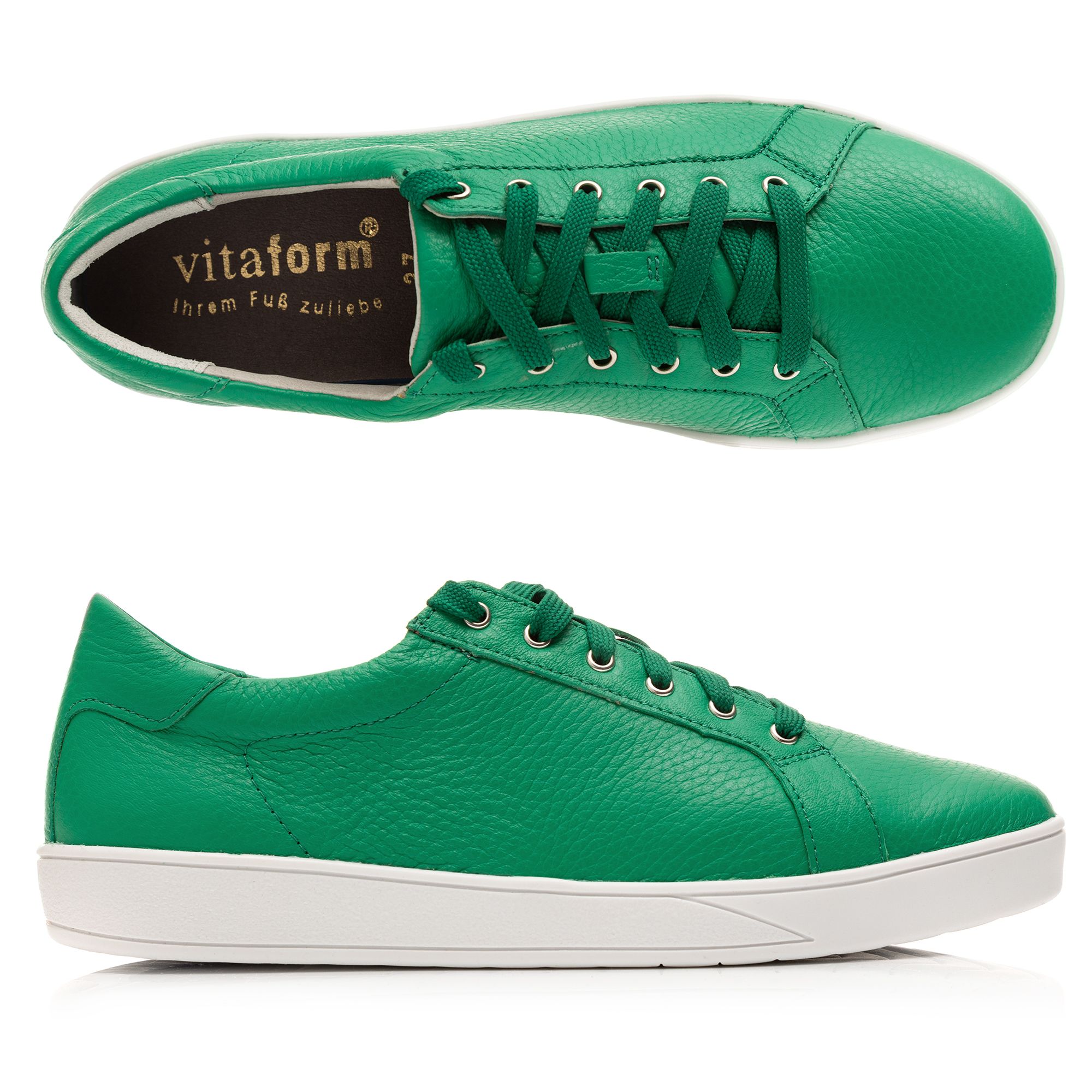 VITAFORM Damen-Sneaker Hirschleder Shock Absorber Sohle Stella