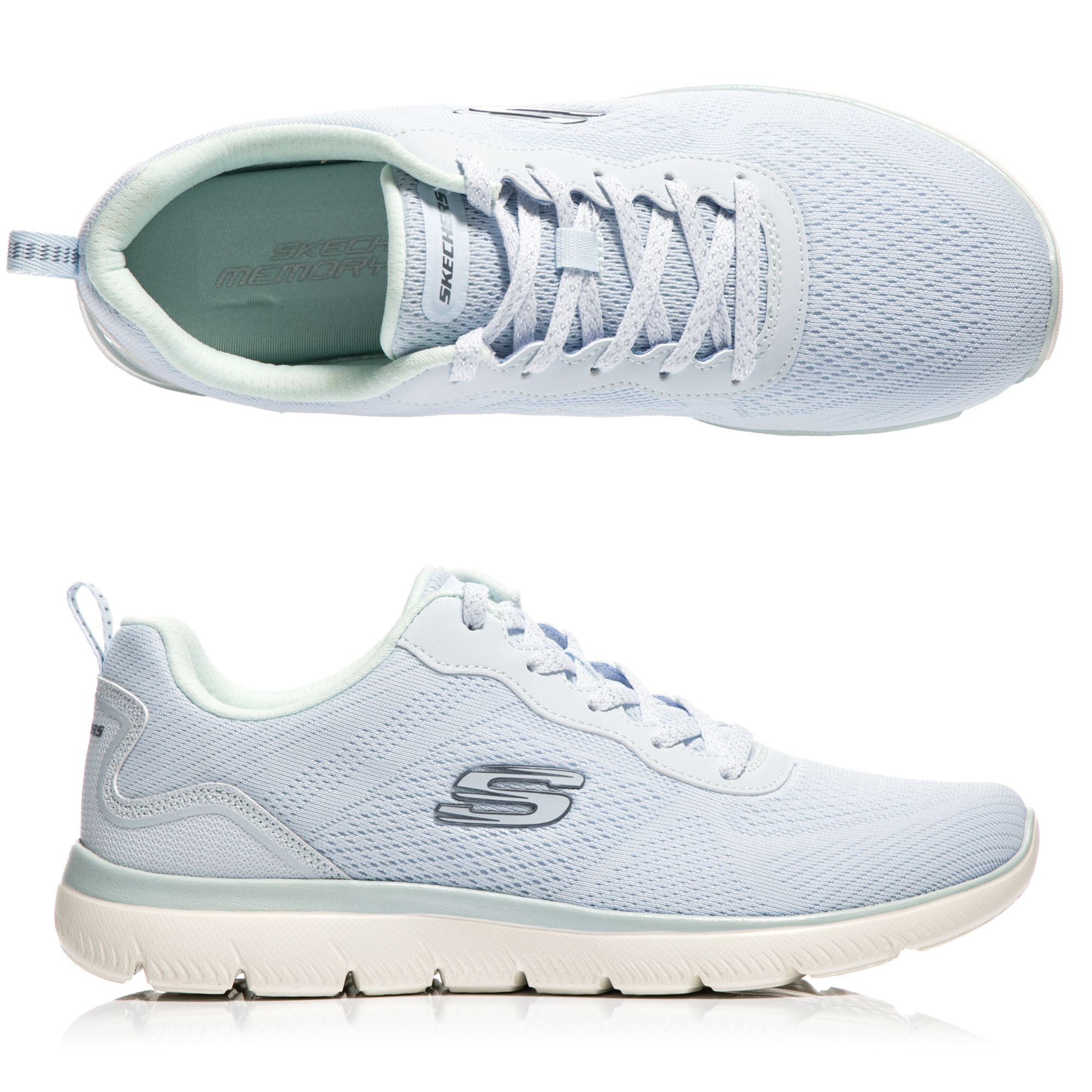 SKECHERS Damen-Sneaker Summits Quiet Dream Materialmix Memory Foam